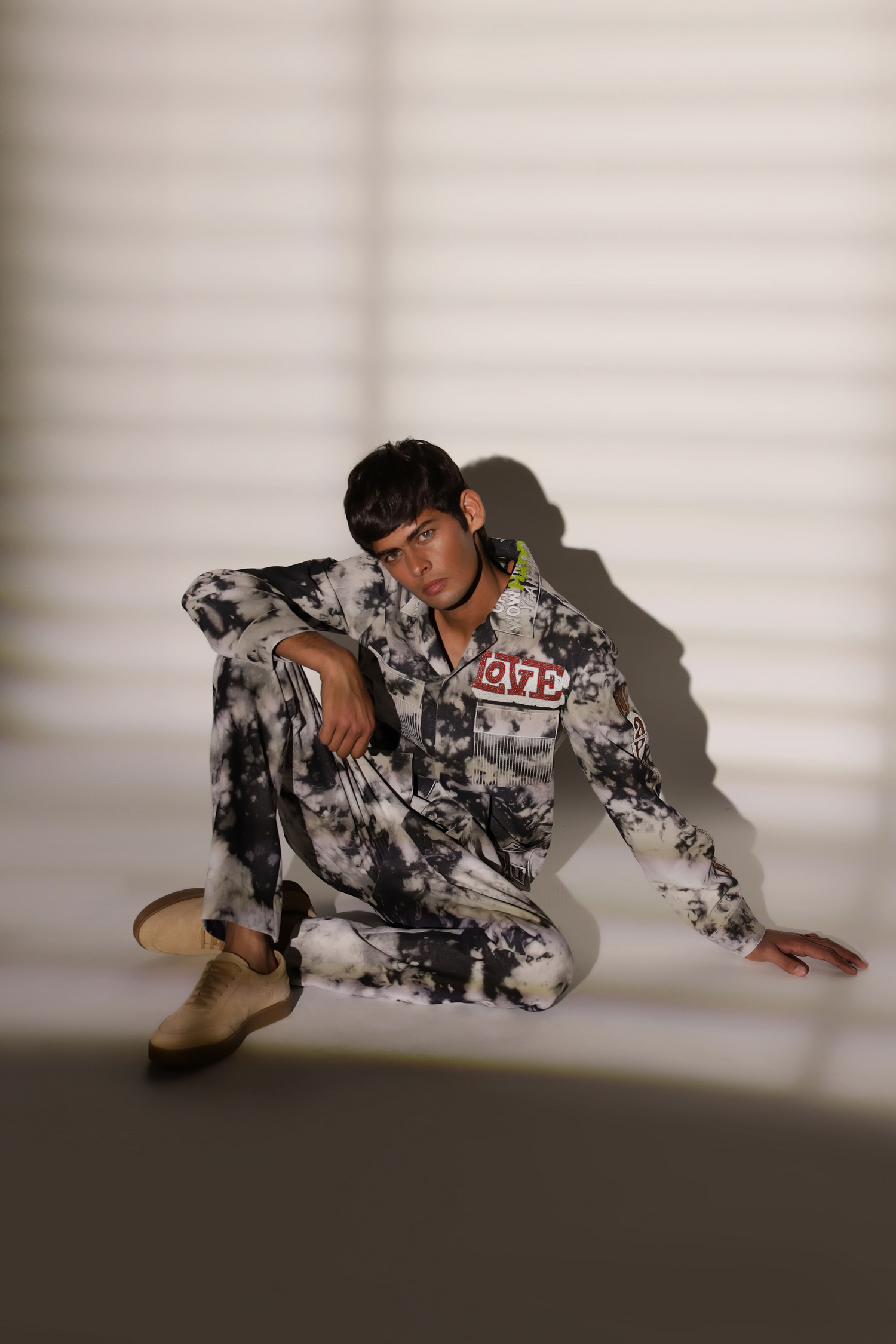 Good Times Roll' Jacket With Straight Pants