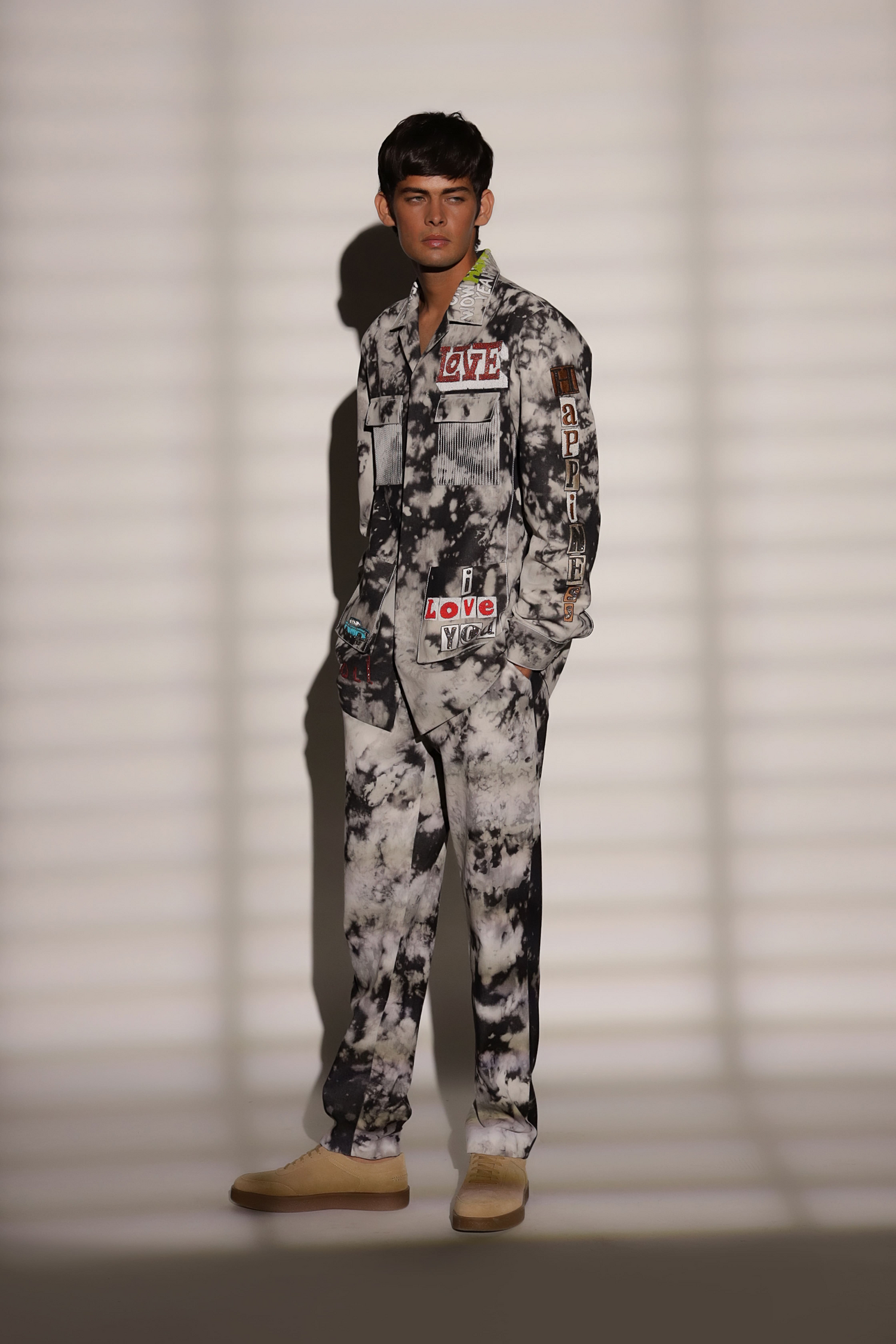 Good Times Roll' Jacket With Straight Pants