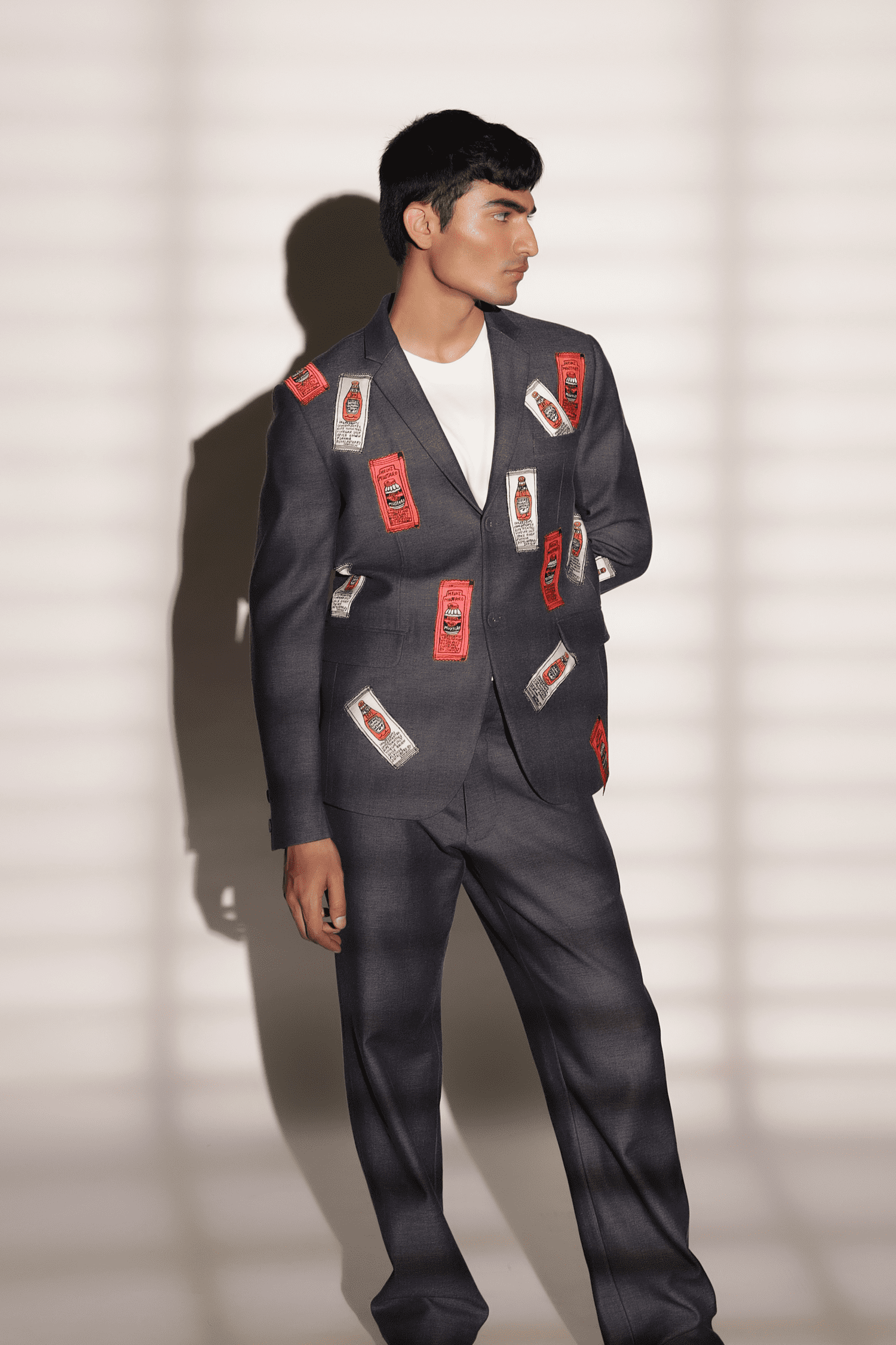 Sauce Sachet Blazer With Straight Pants
