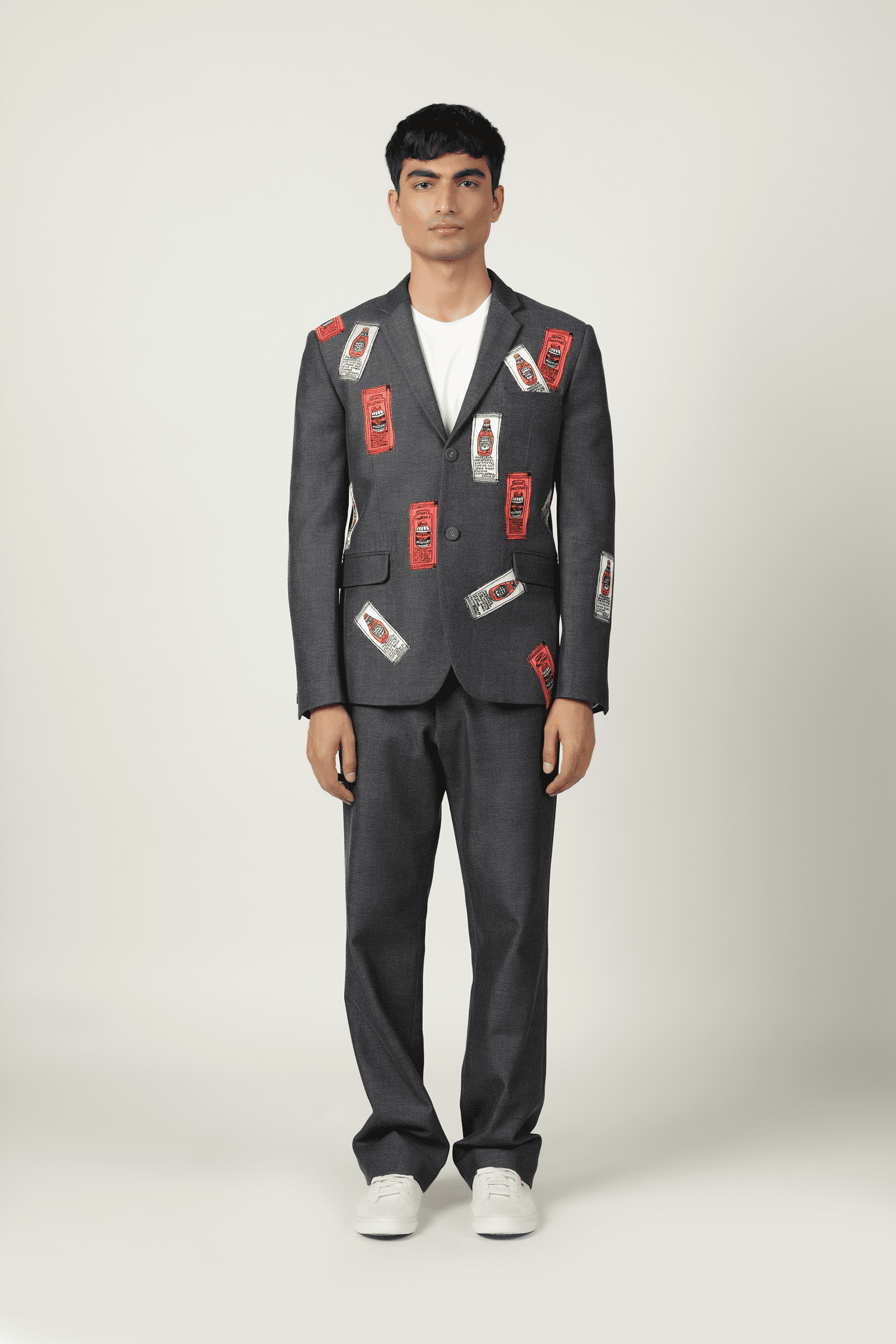 Sauce Sachet Blazer With Straight Pants