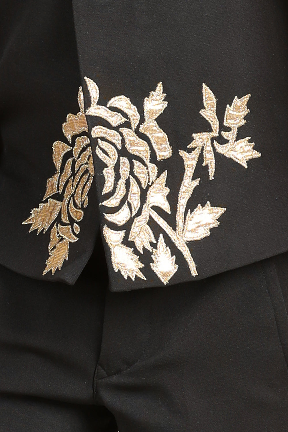 Boys Bandgala With Applique Work