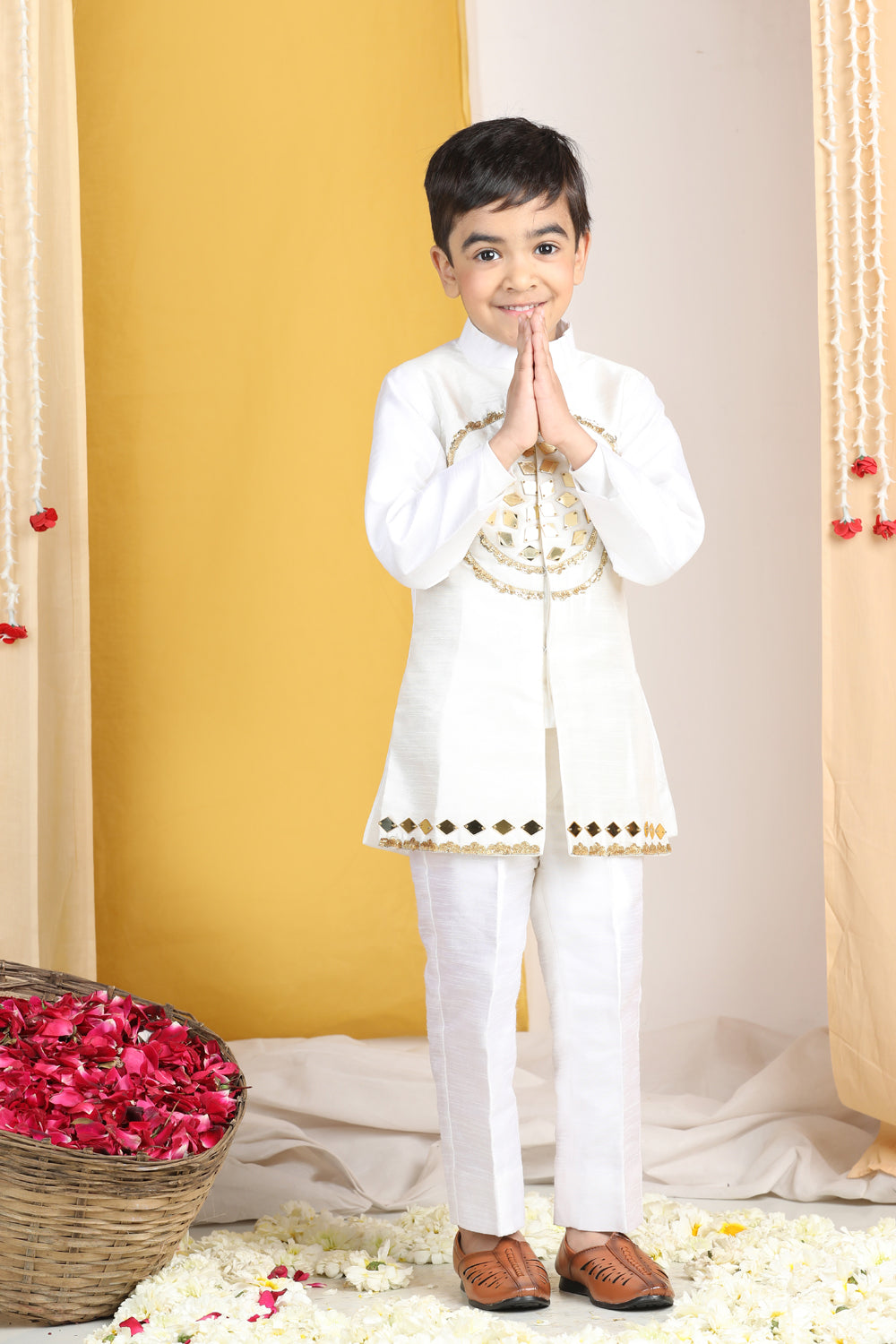 Acrylic Work On Sherwani