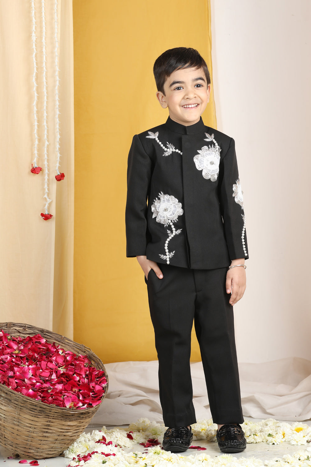 Sequence N Pearl Embroidery Sherwani With Pants
