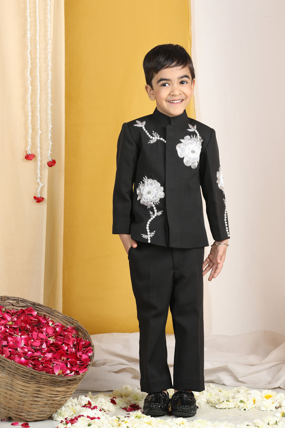Sequence N Pearl Embroidery Sherwani With Pants