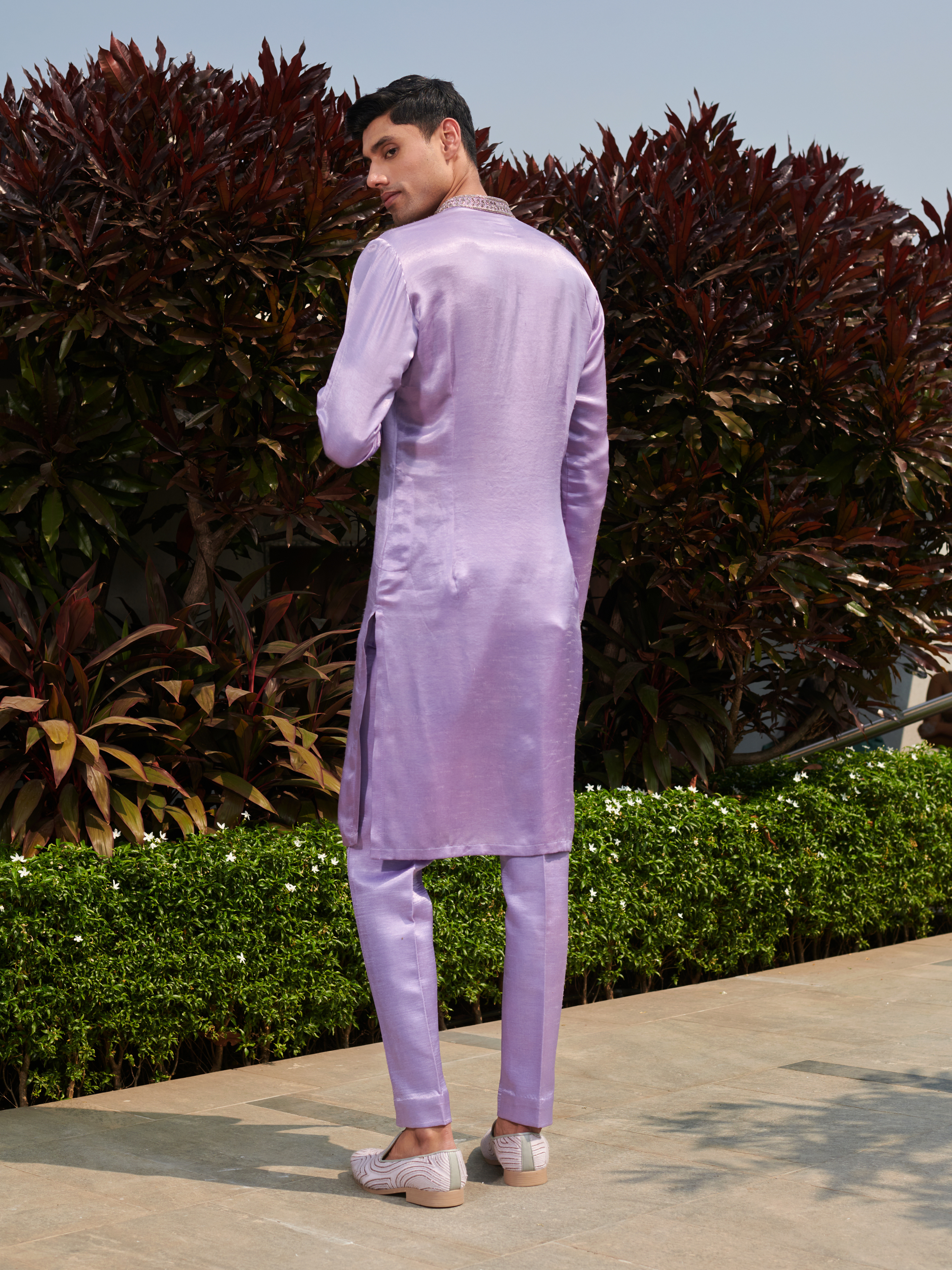 Lilac Affair Kurta Set