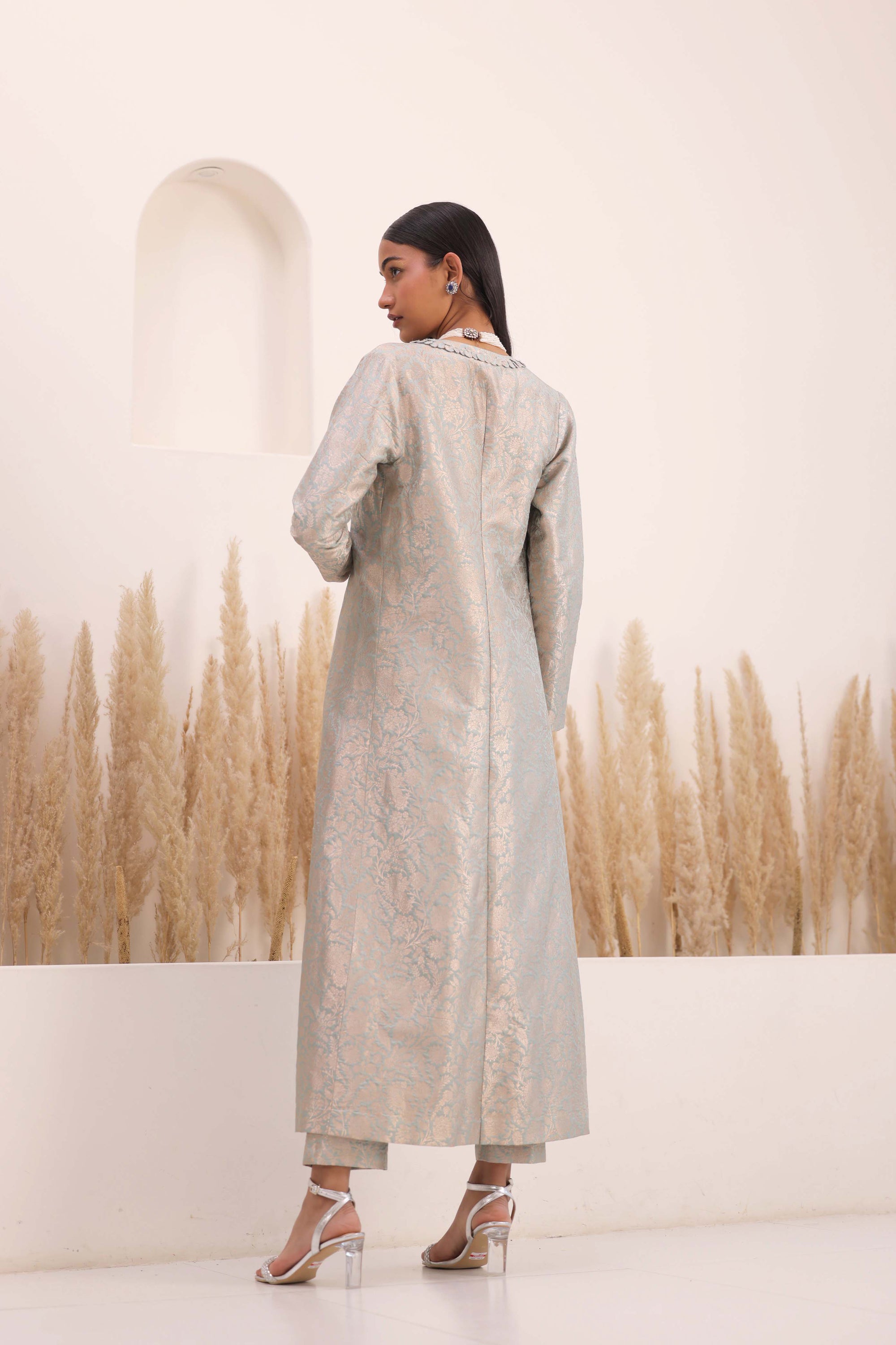 CY Chhaya Mehrotra Jenith Jacket Co-Ord Set Back 1