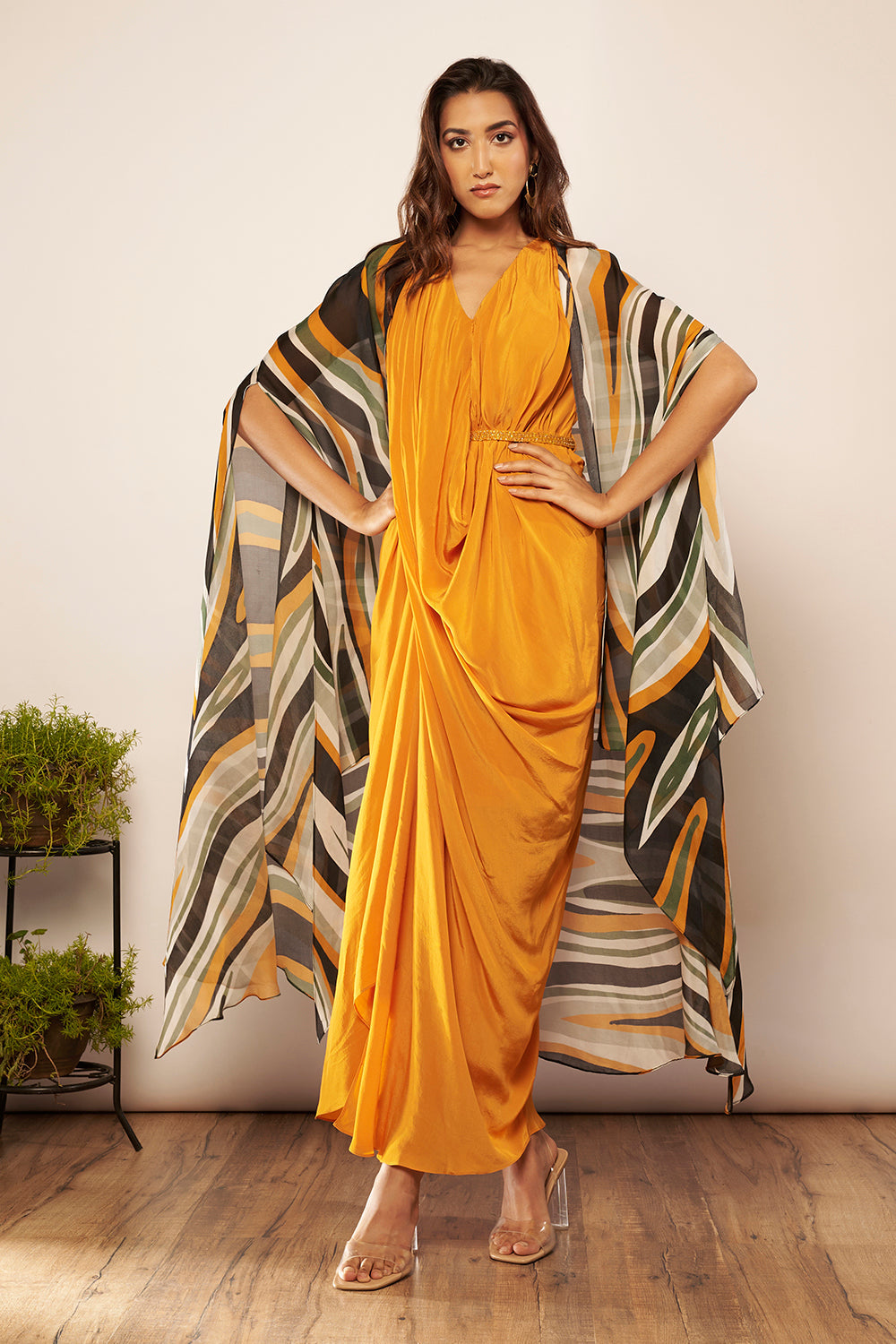 Abstract Printed Throw