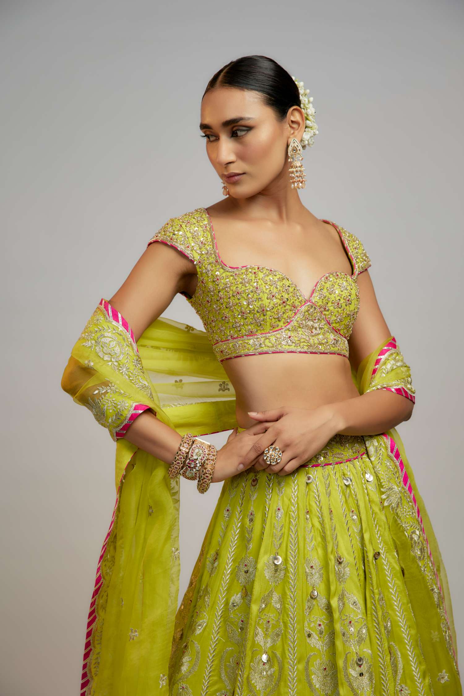 Golconda Nayla lehenga Set