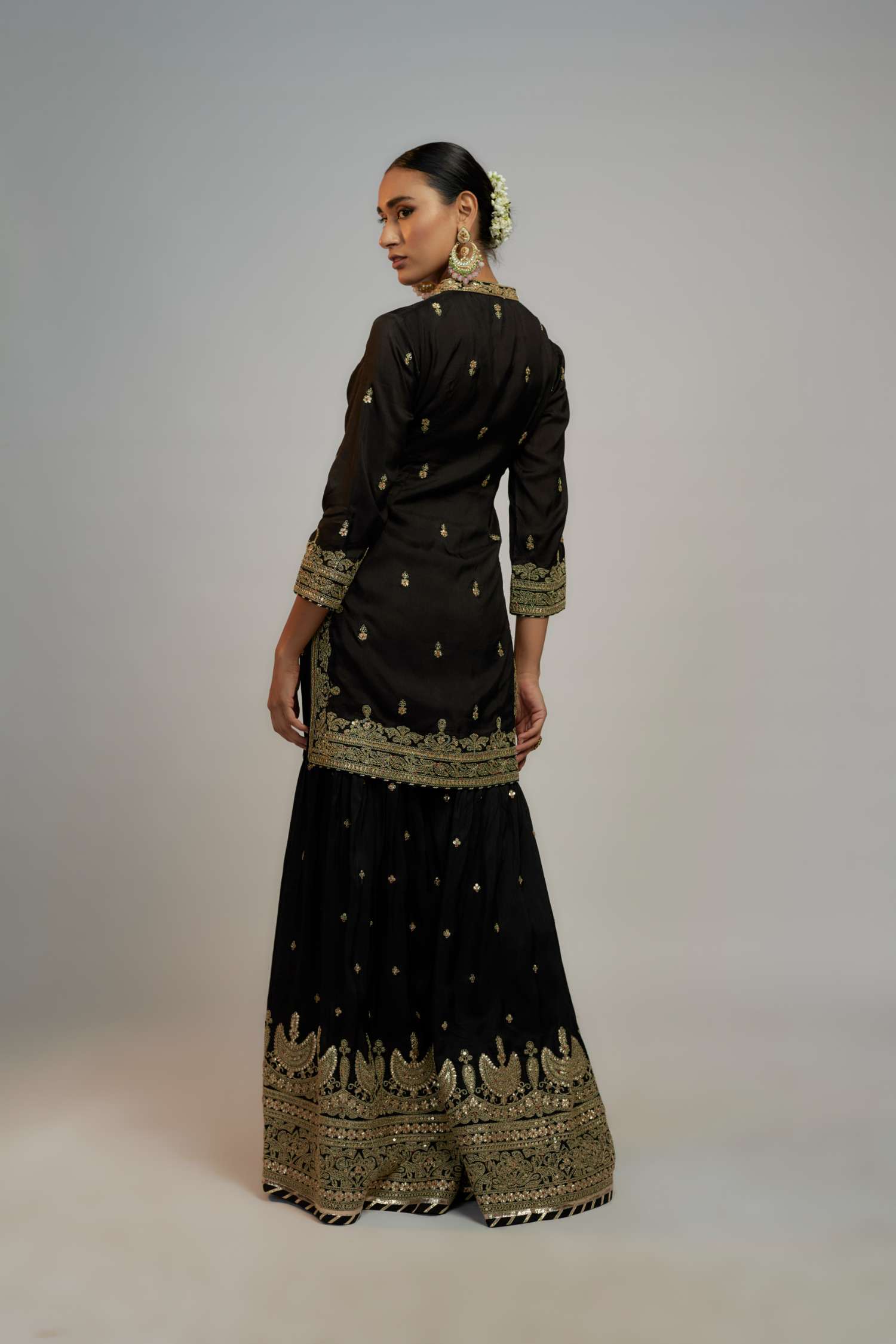 Golconda Siddhat Sharara Set