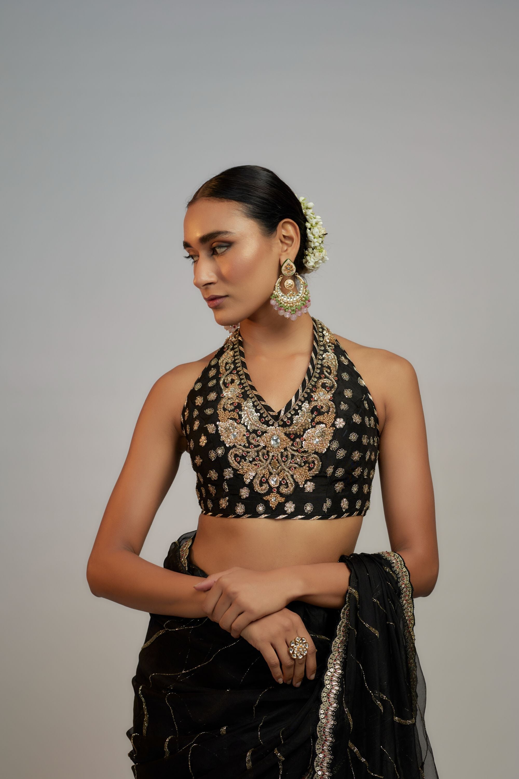 Golconda Rida Saree Set