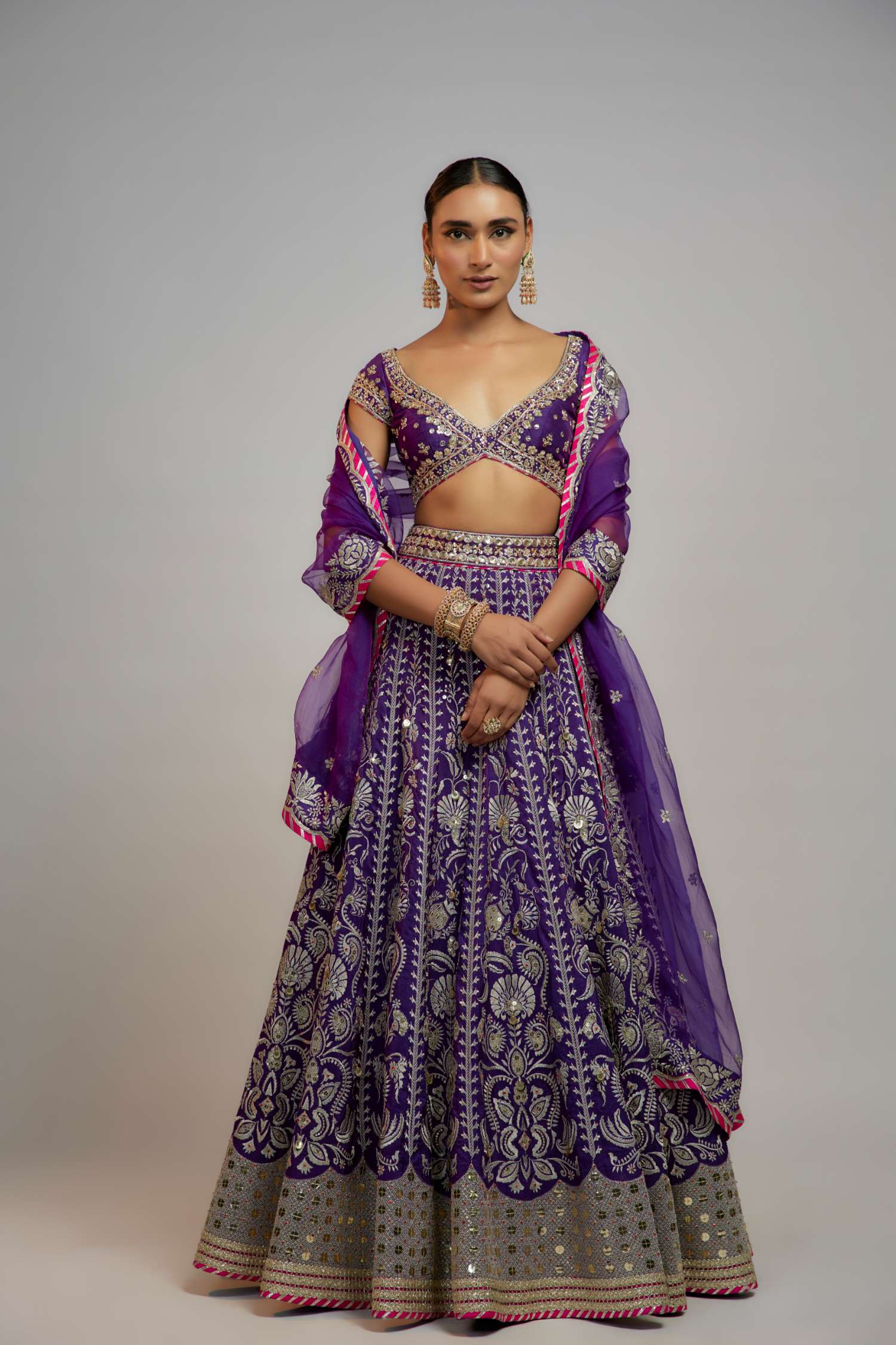 Tamanha Bhatia In Golconda Sacchi Lehenga Set
