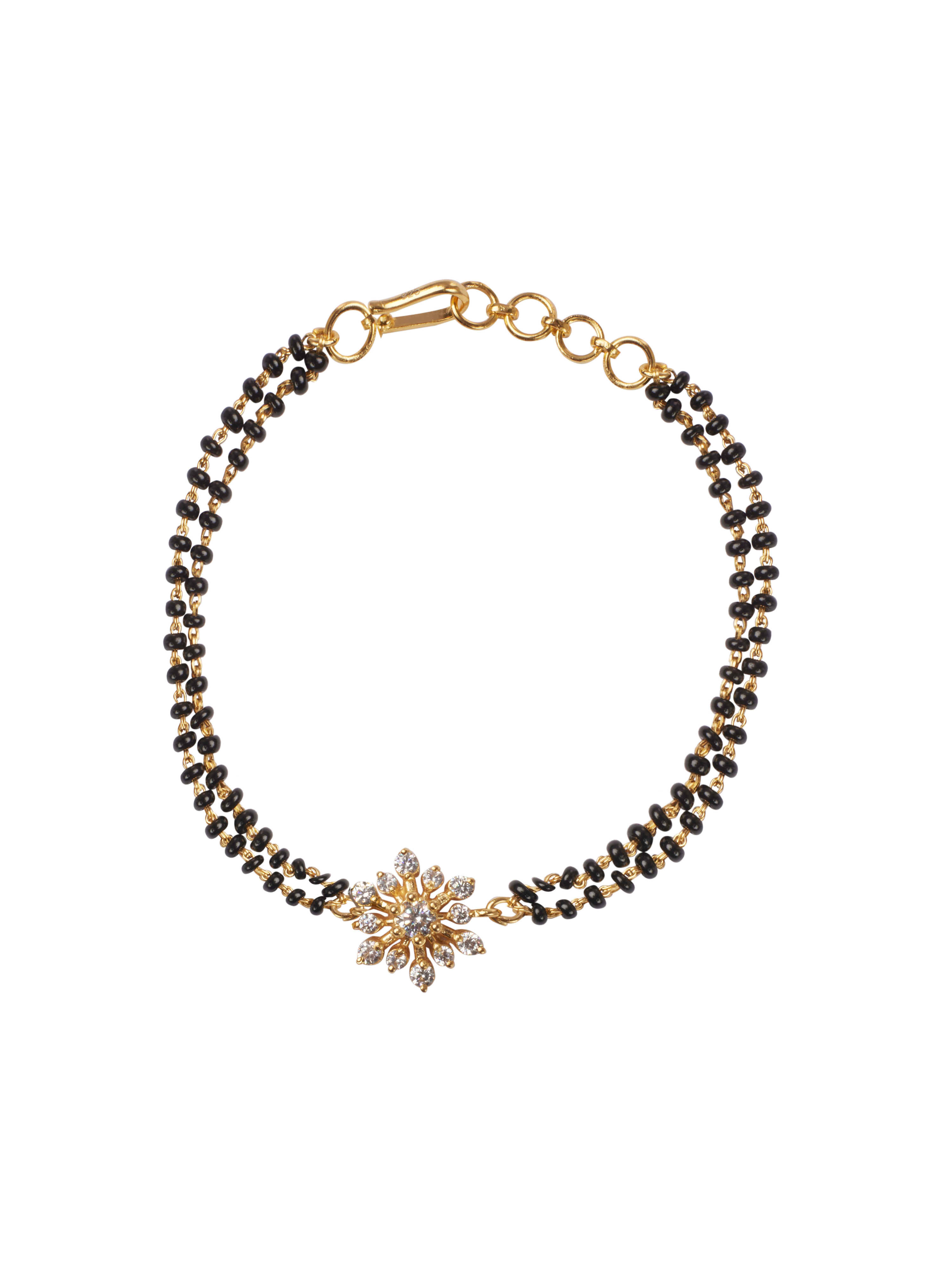 CY Sica Jewellery Cubic Zirconia Ayraa Hand Mangalsutra Front 1