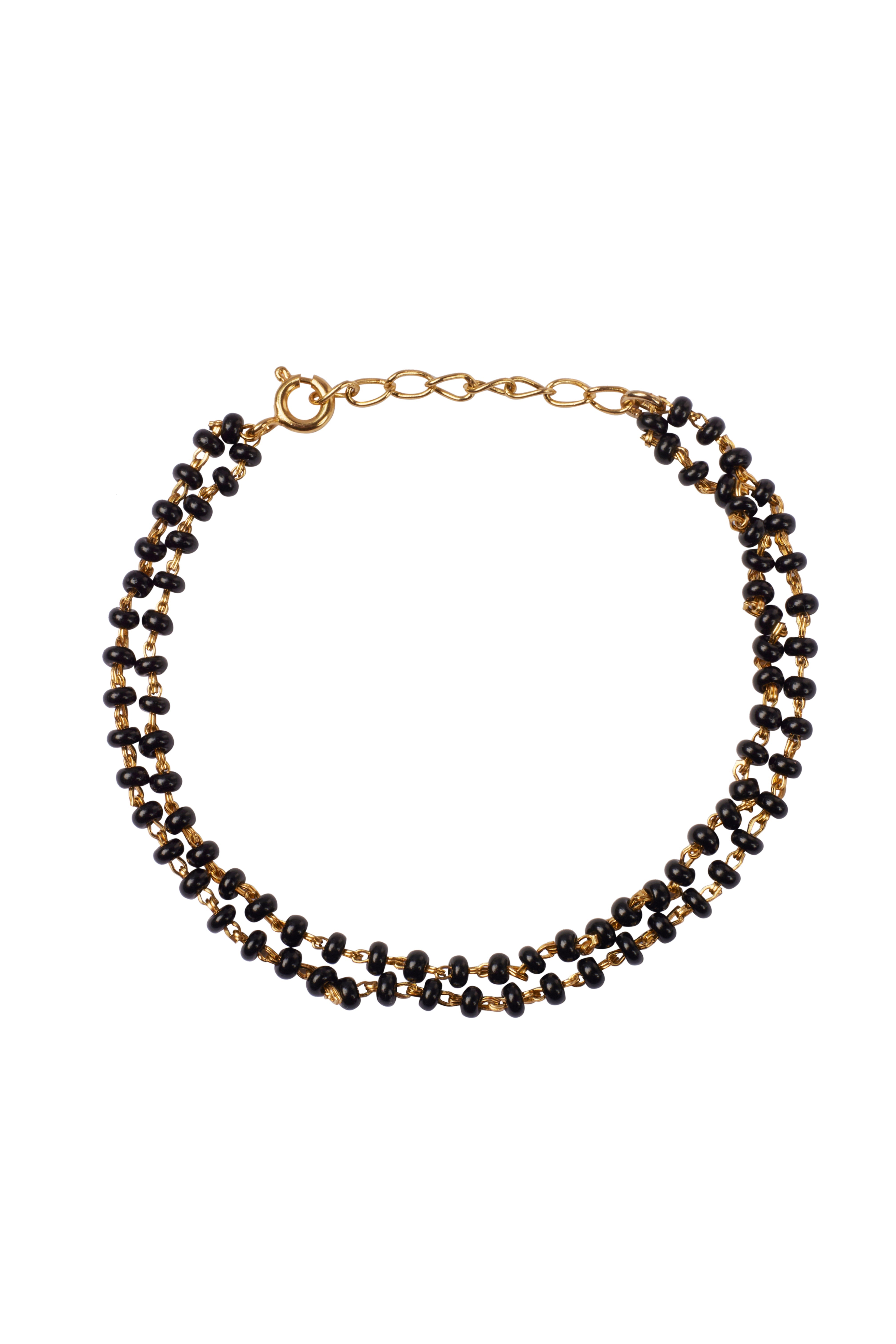 CY Sica Jewellery Cubic Zirconia Double Line Hand Mangalsutra Front 1