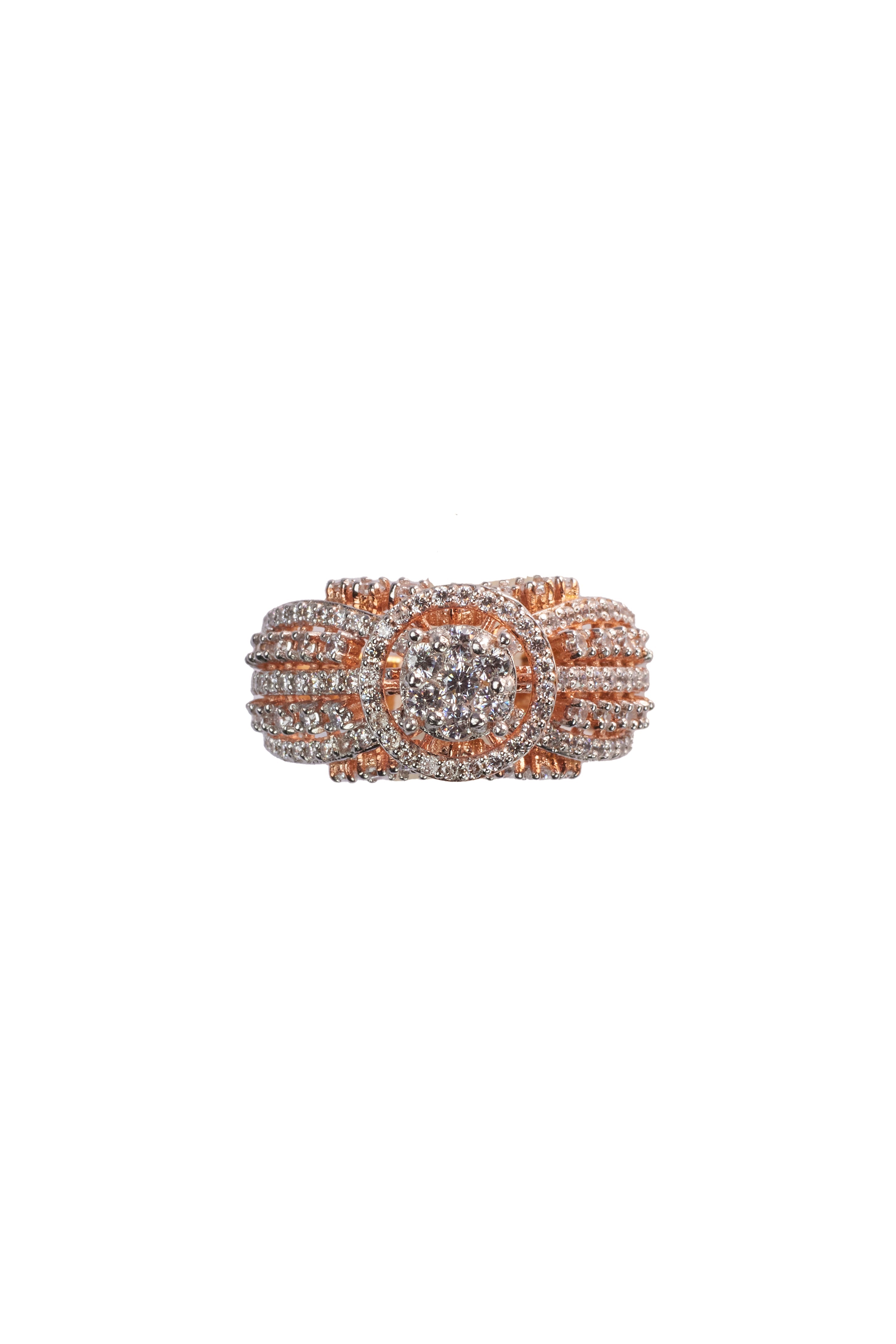 CY Sica Jewellery Cubic Zirconia Valentine Ring Front 1