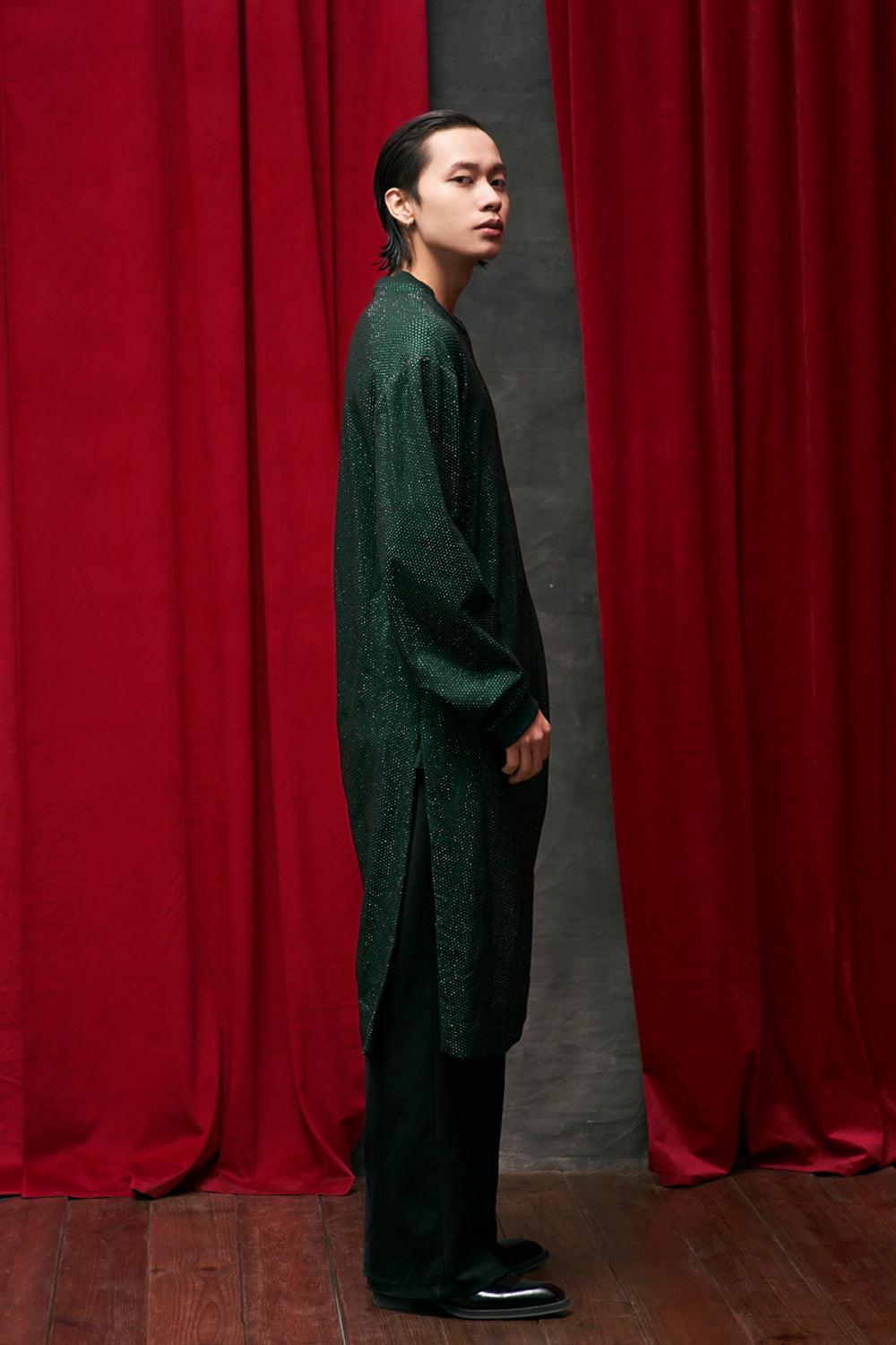 Jade Gem Long Sweatshirt Set - Auraya Fashion - - #tag1# - #tag2# - #tag3# - #tag3#
