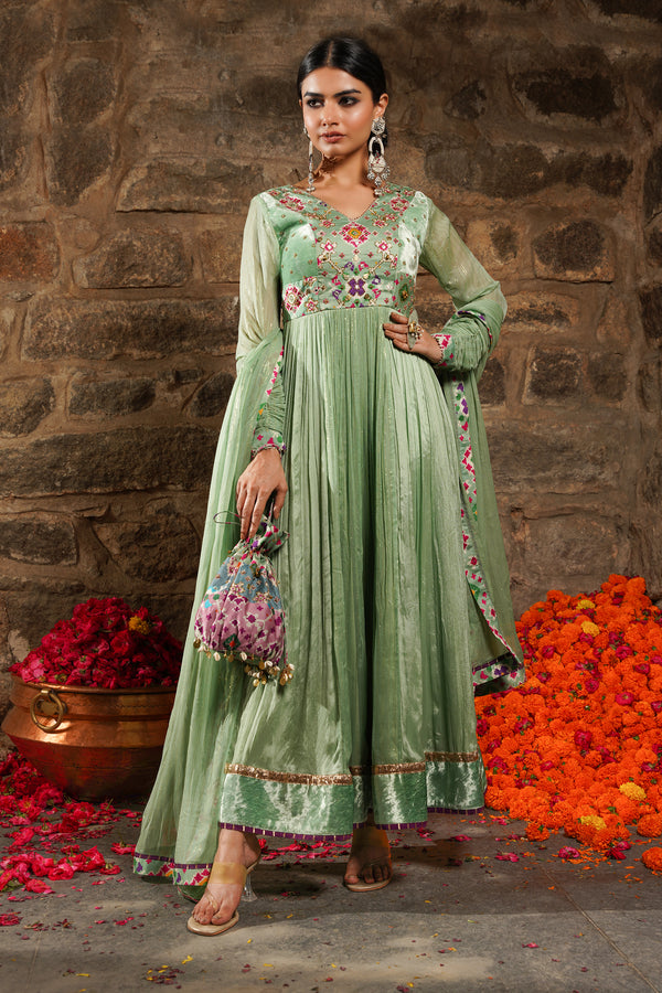 Gulbahar- Anarkali Set