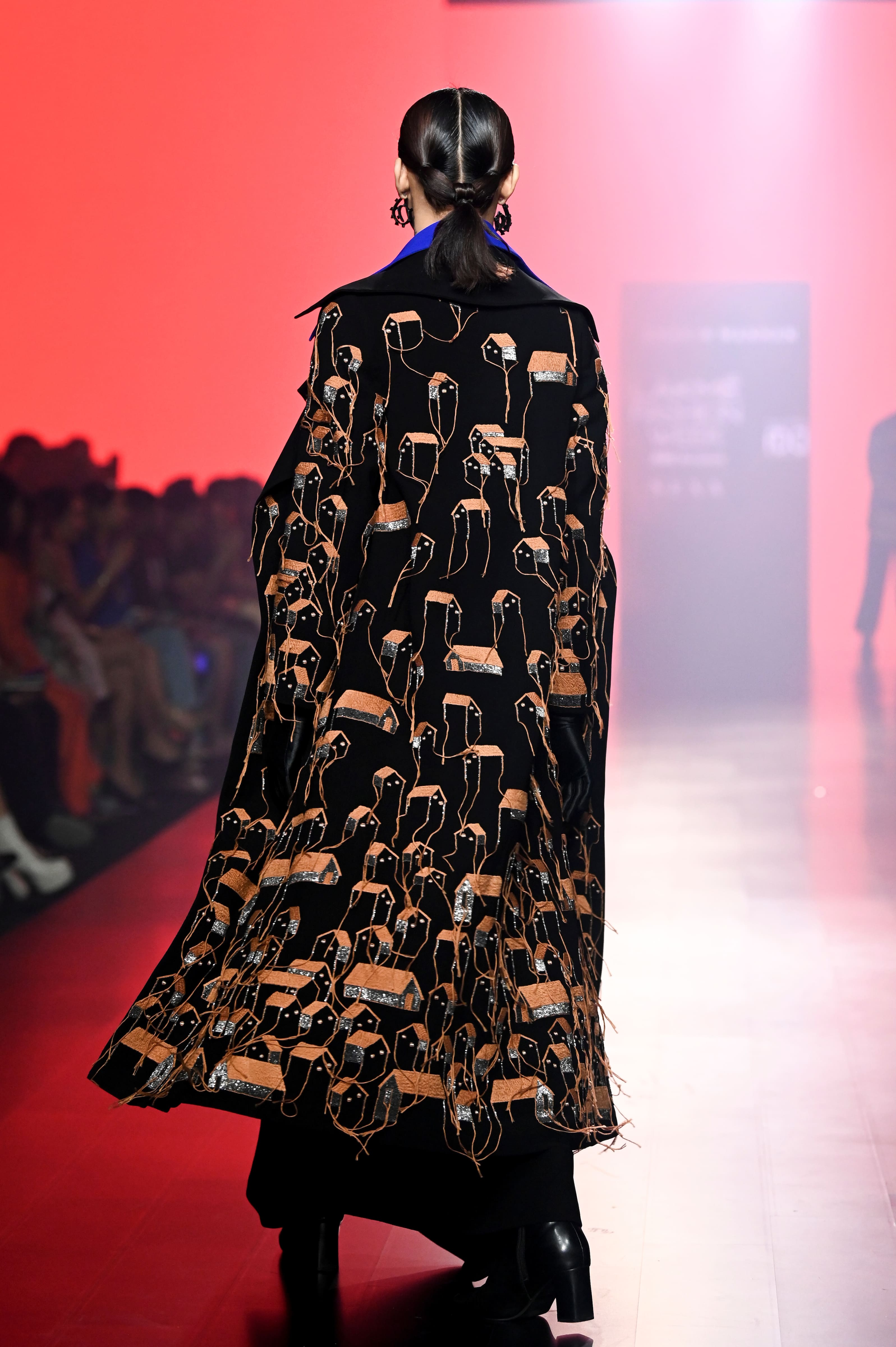 Wrap Skirt Of Tiny Houses Oversized Long Coat
