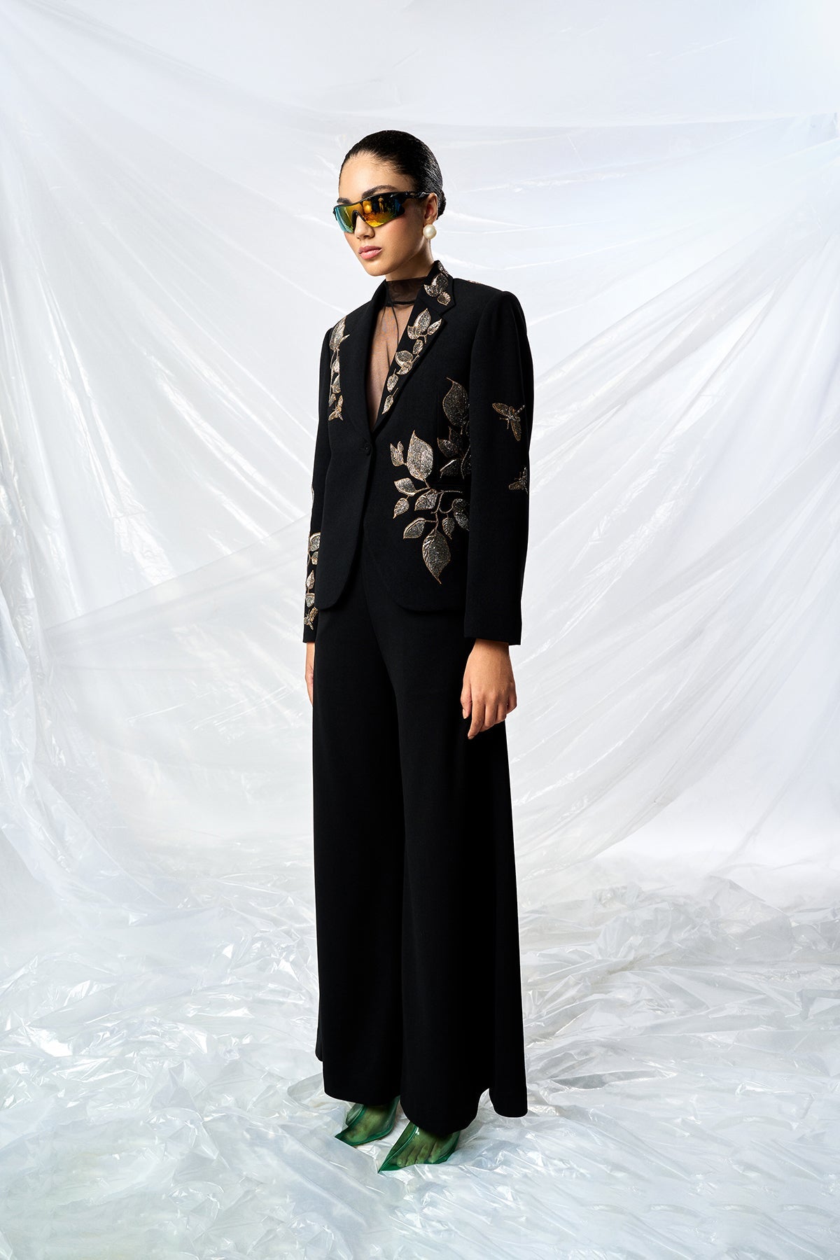 HAZEL LEAVES BLAZER