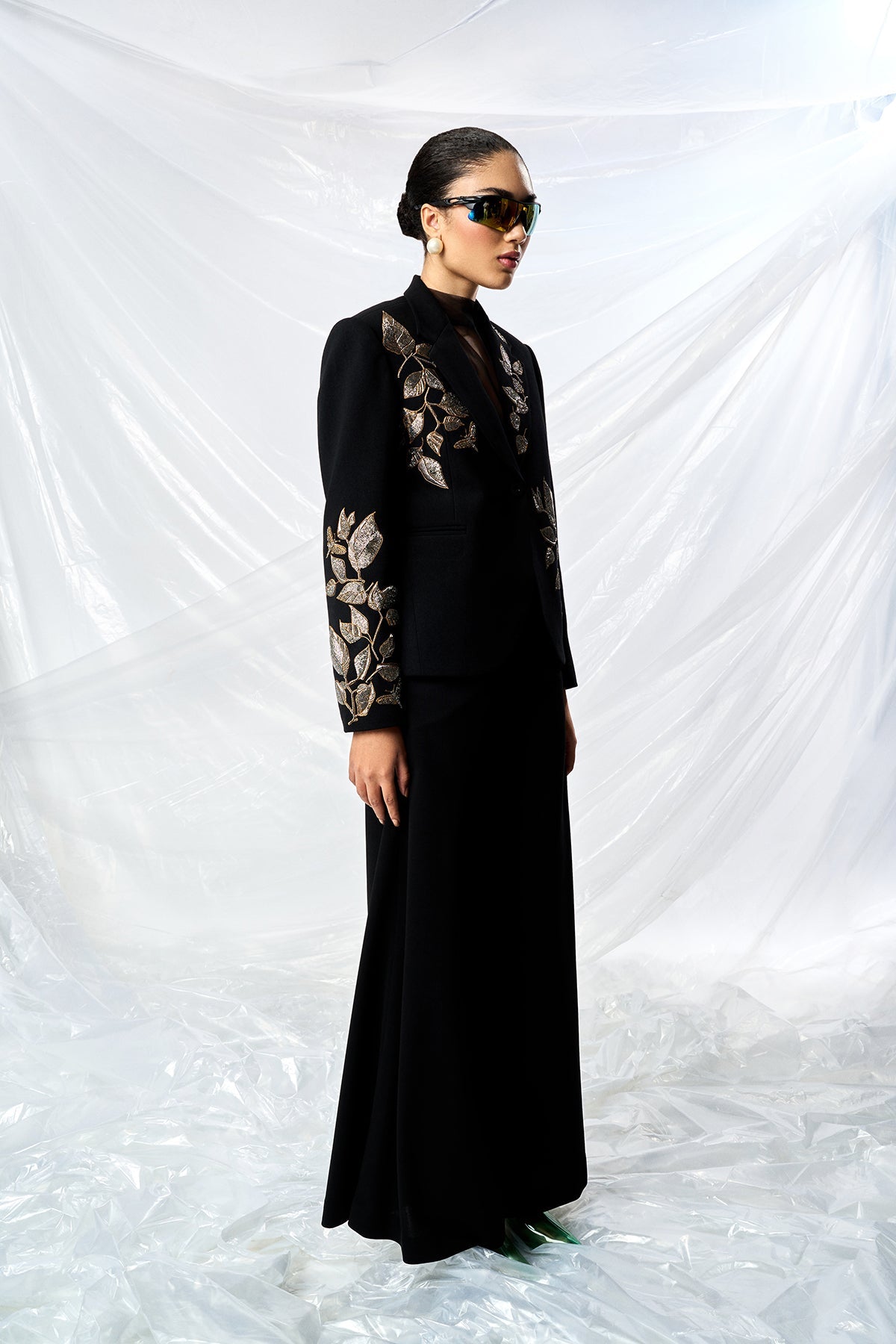 HAZEL LEAVES BLAZER
