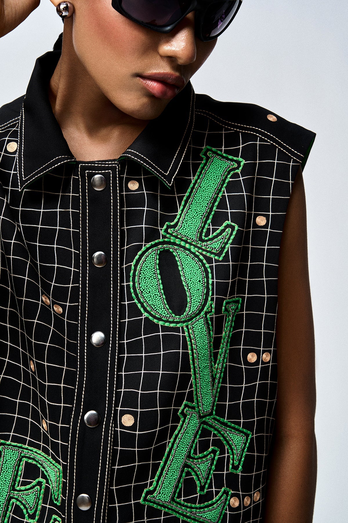 LOVE CHECKS VEST