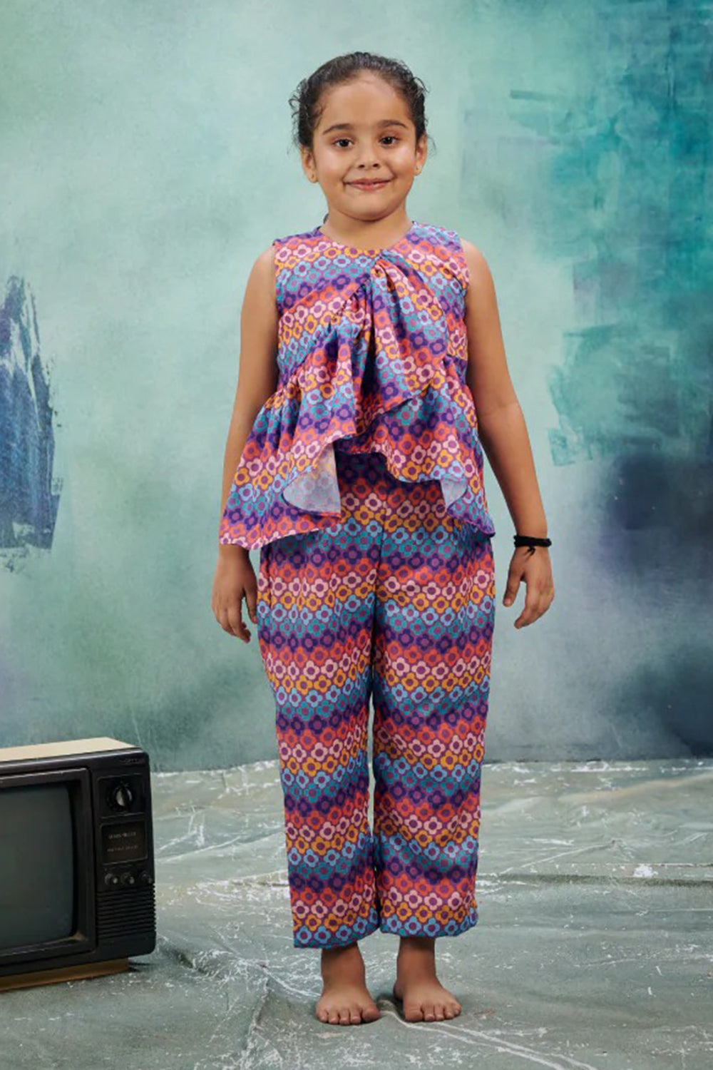 FLORAL PLAYFUL CORD SET