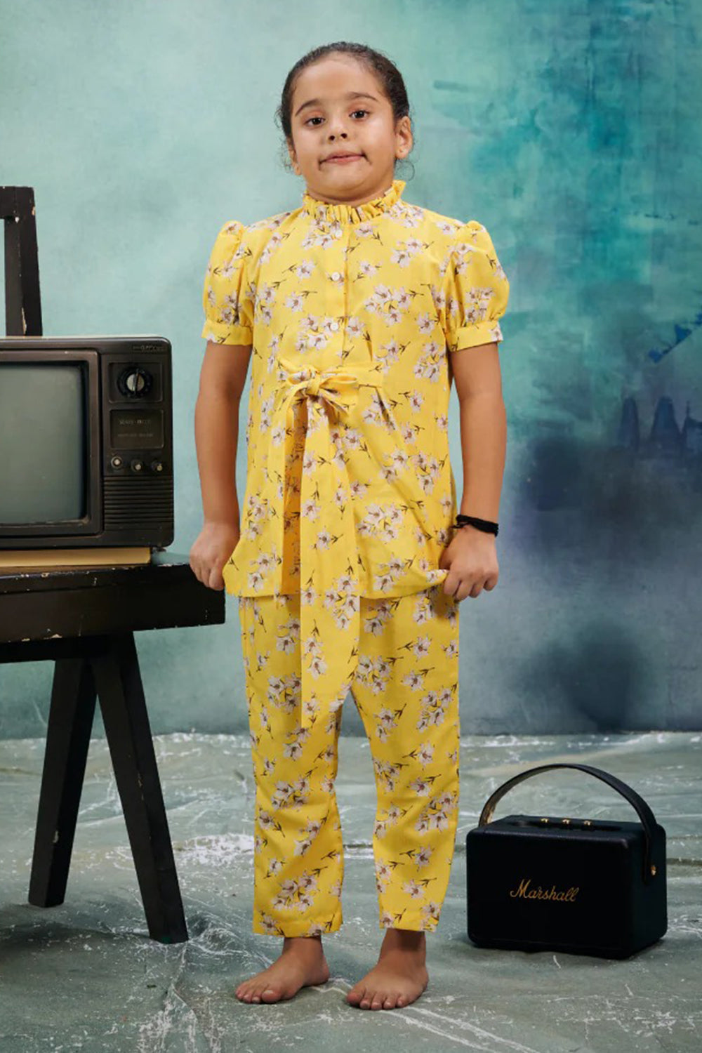 YELLOW DAFFODIL CORD SET