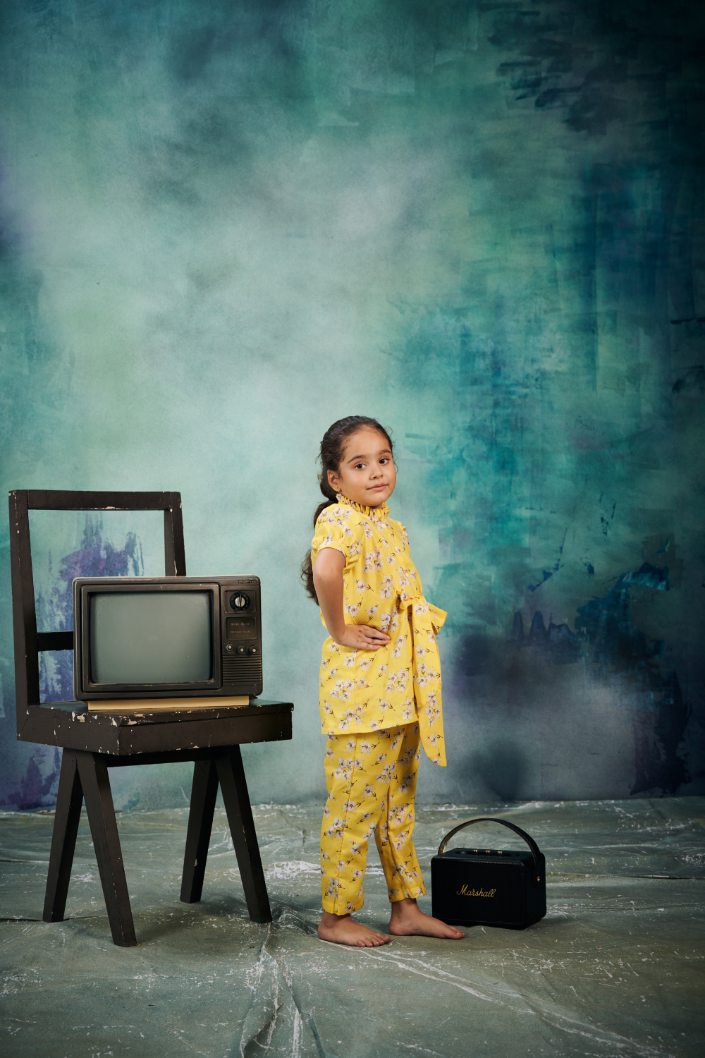 YELLOW DAFFODIL CORD SET