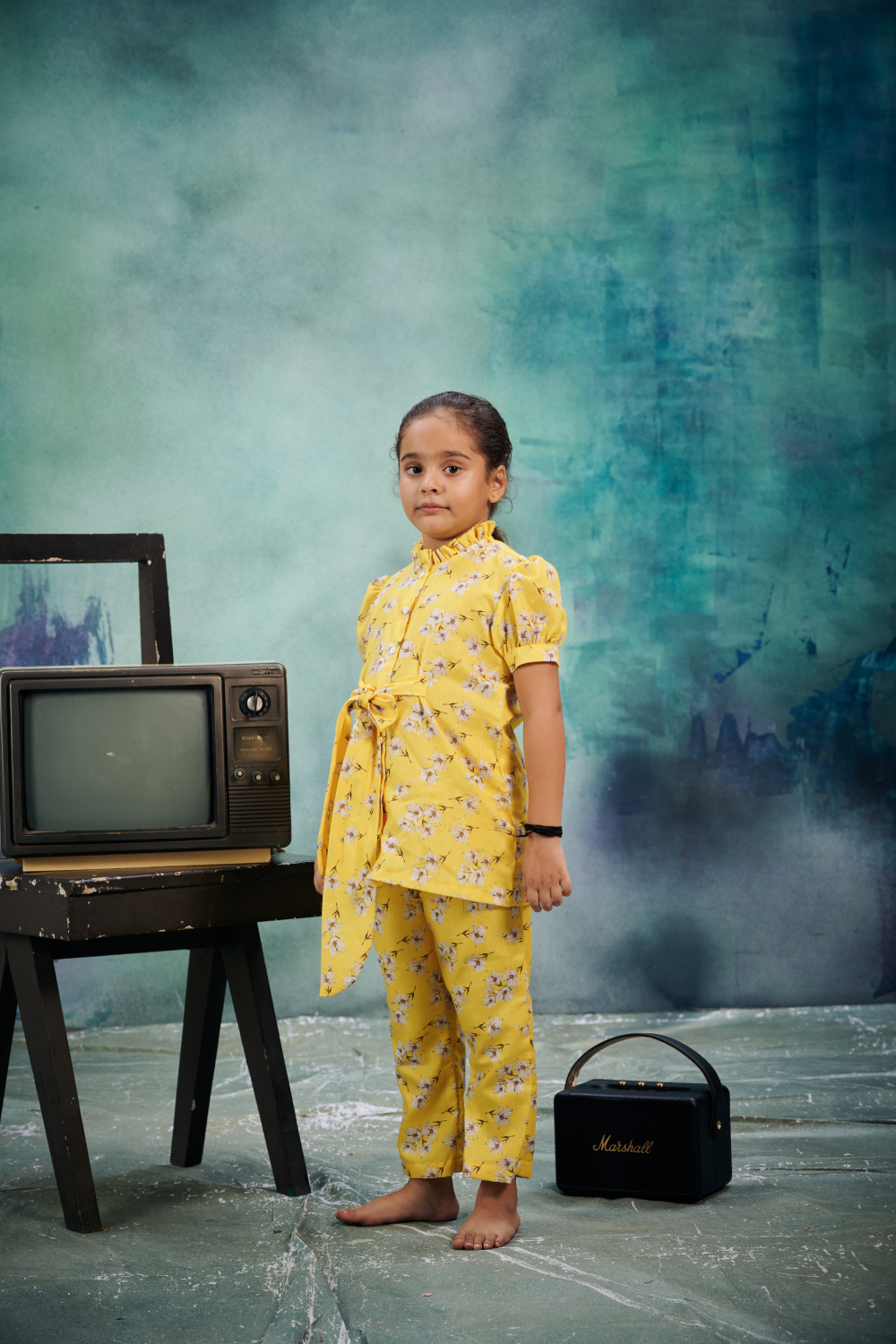 YELLOW DAFFODIL CORD SET