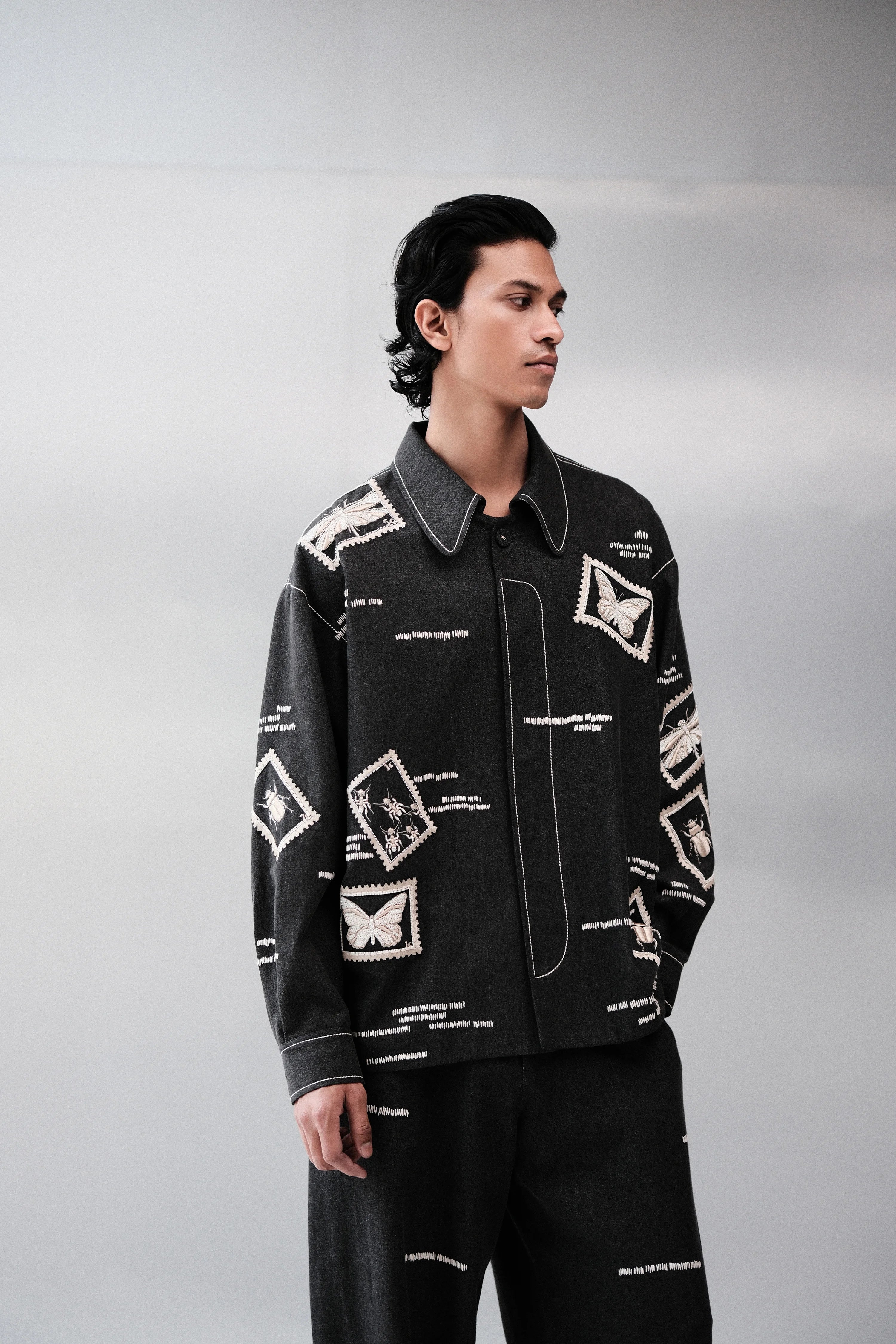 BUG STAMP OVERSIZED JACKET