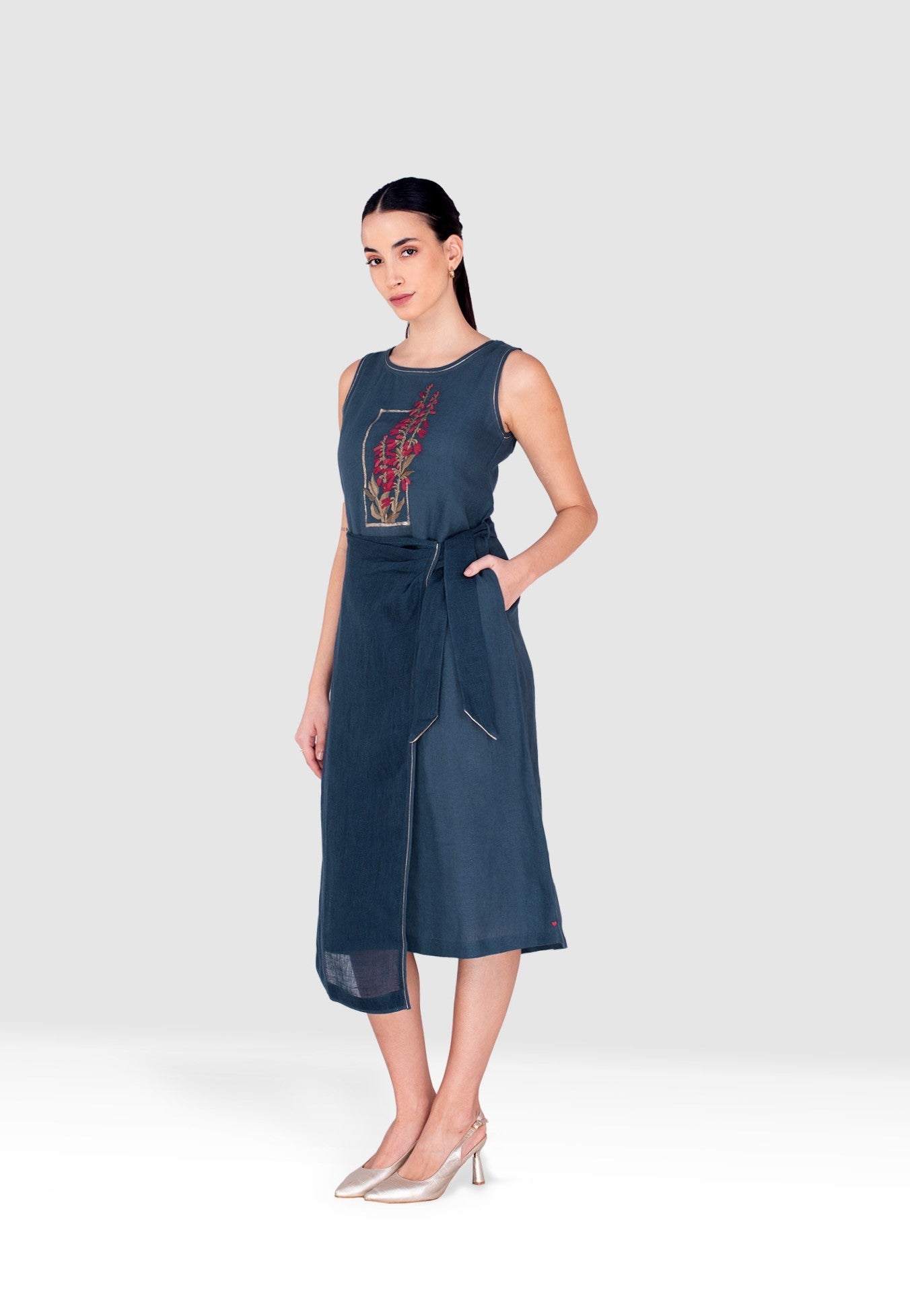 Flute Pipes Flap Dress