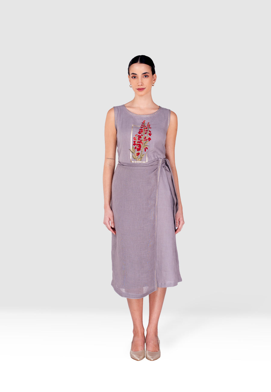 Flute Pipes Flap Dress