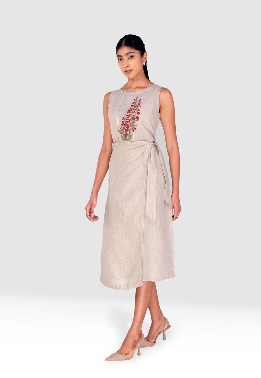 Flute Pipes Flap Dress