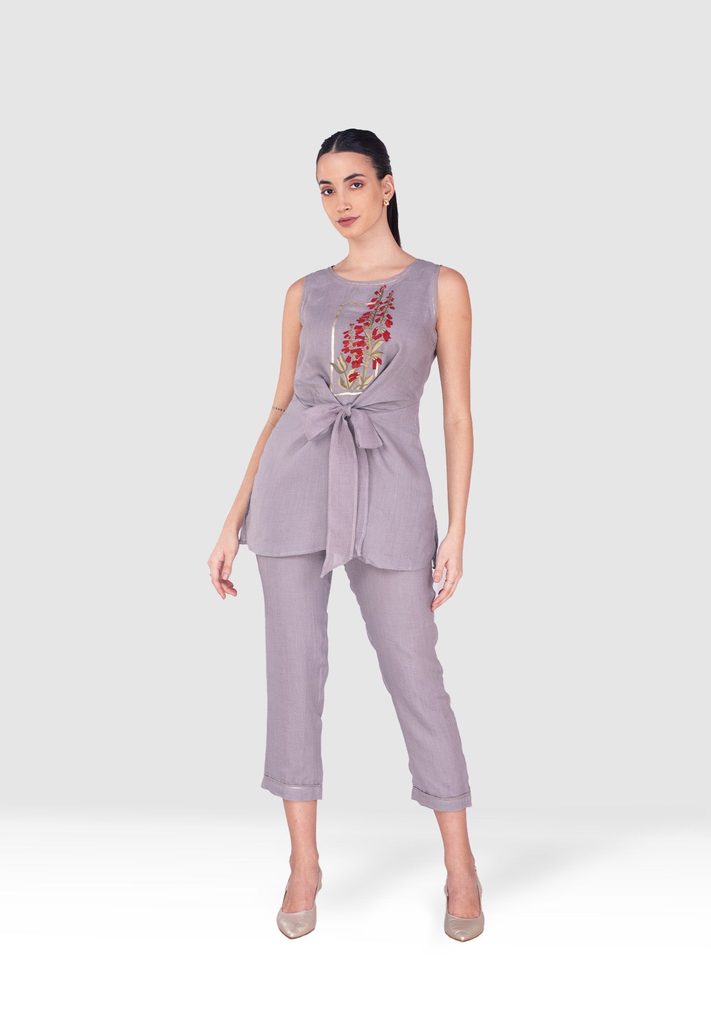 Flute Pipes Tie Co-Ord Set