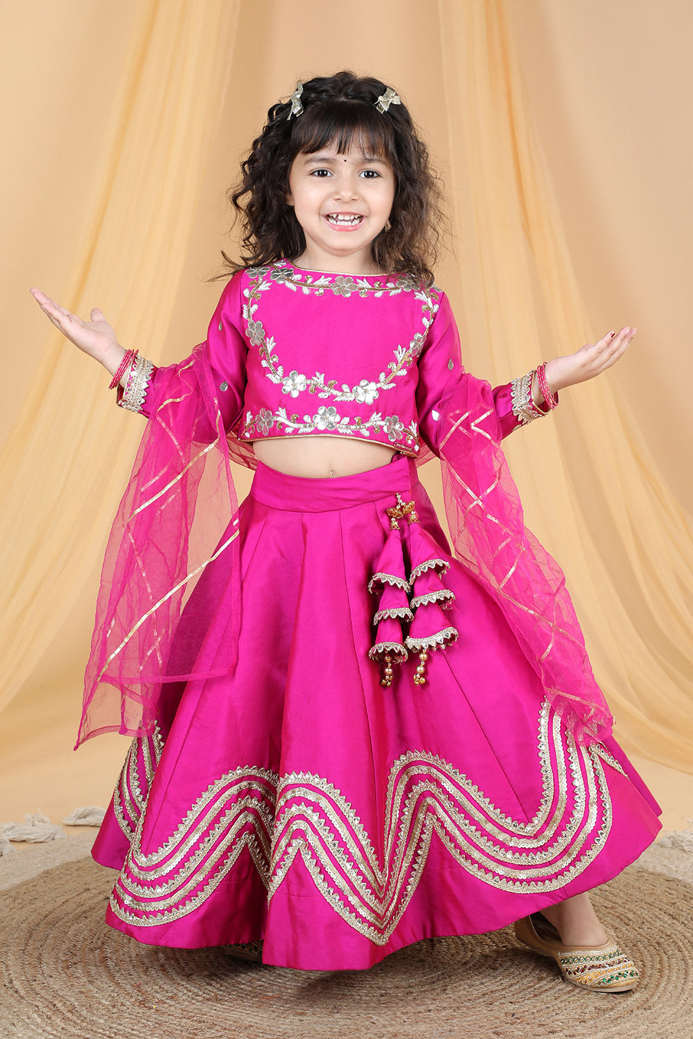 Lehenga with Embroidered Blouse