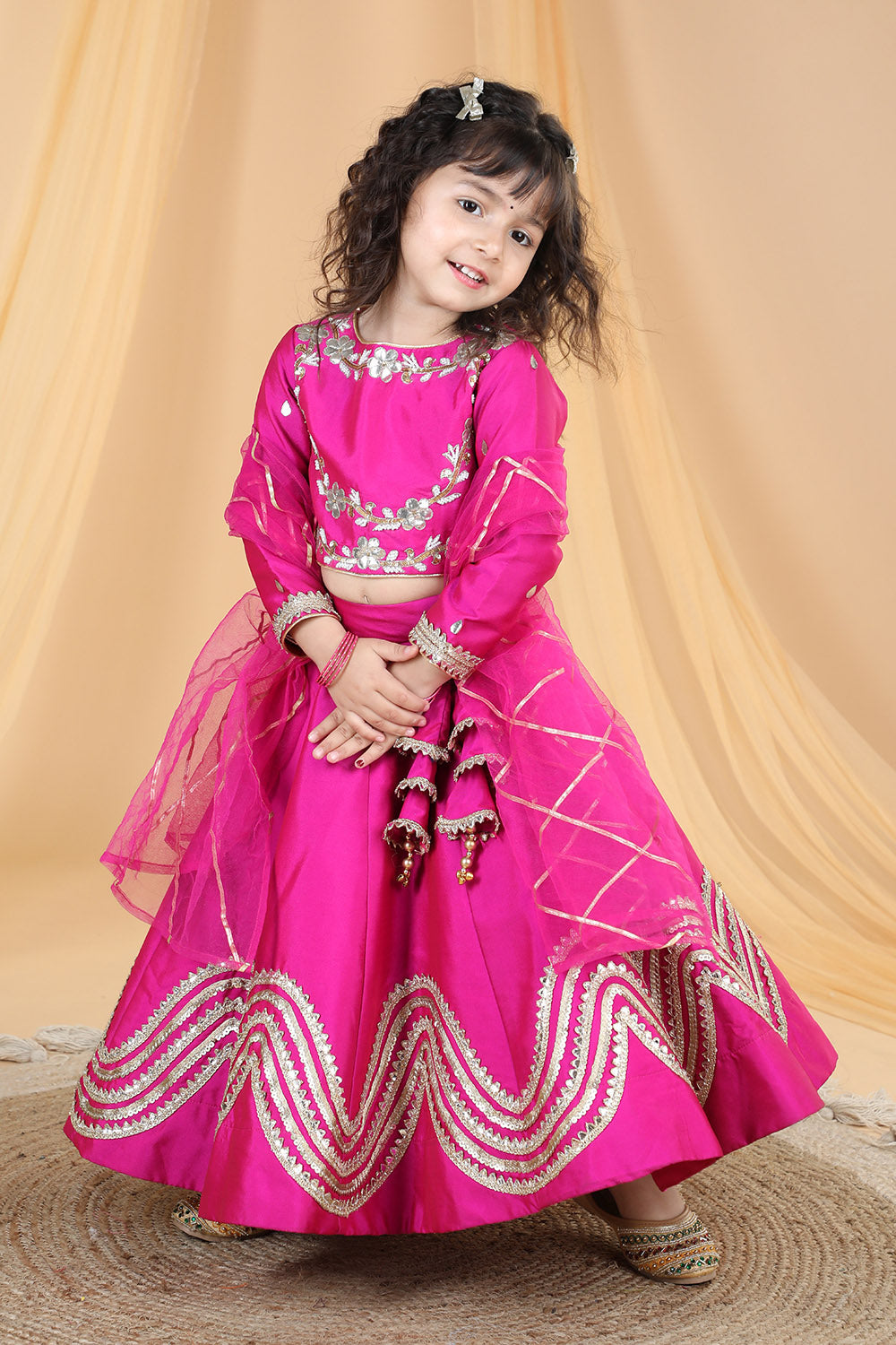 Lehenga with Embroidered Blouse