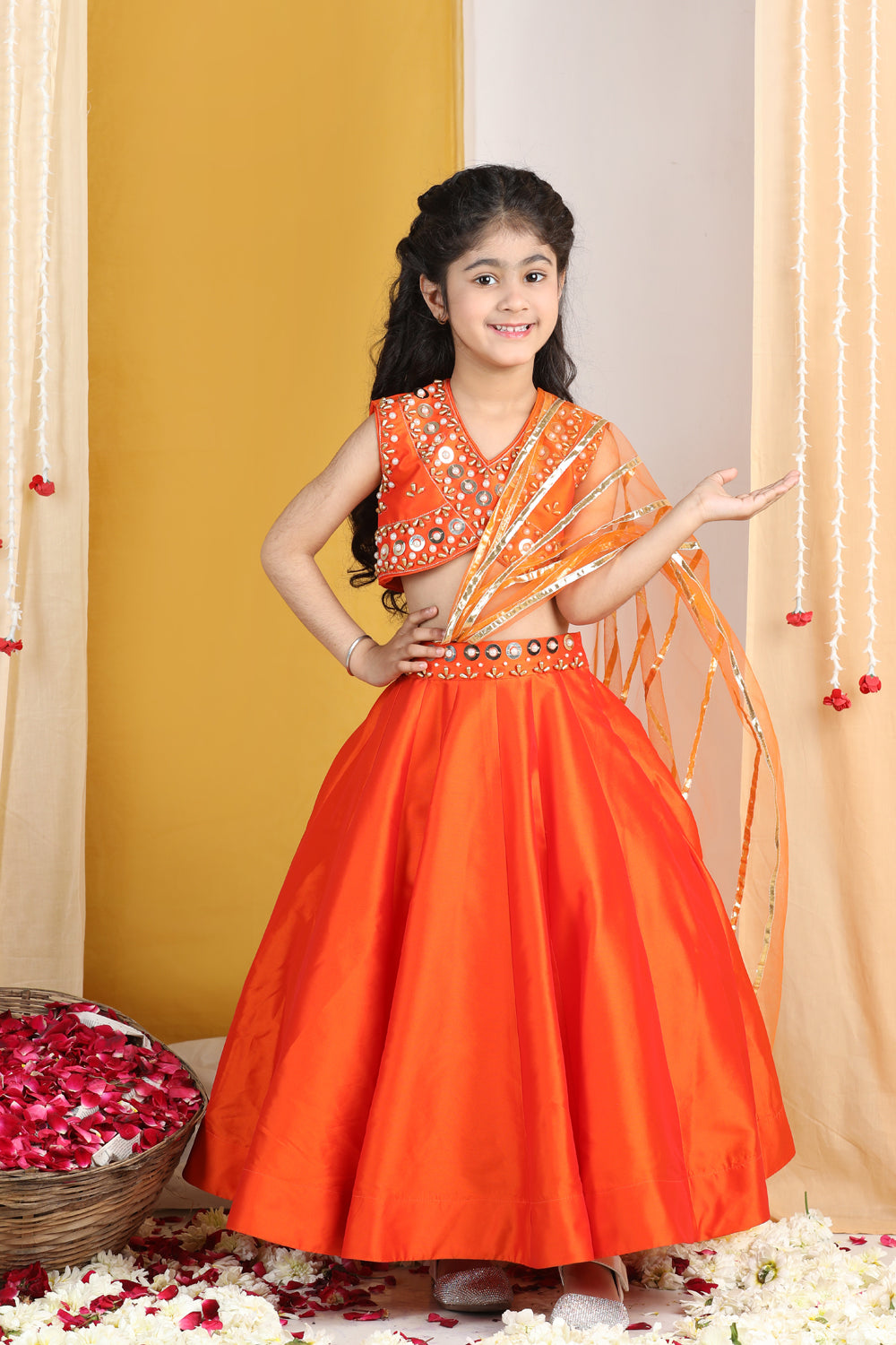 Hand Emboidery Blouse With Attach Duppatta