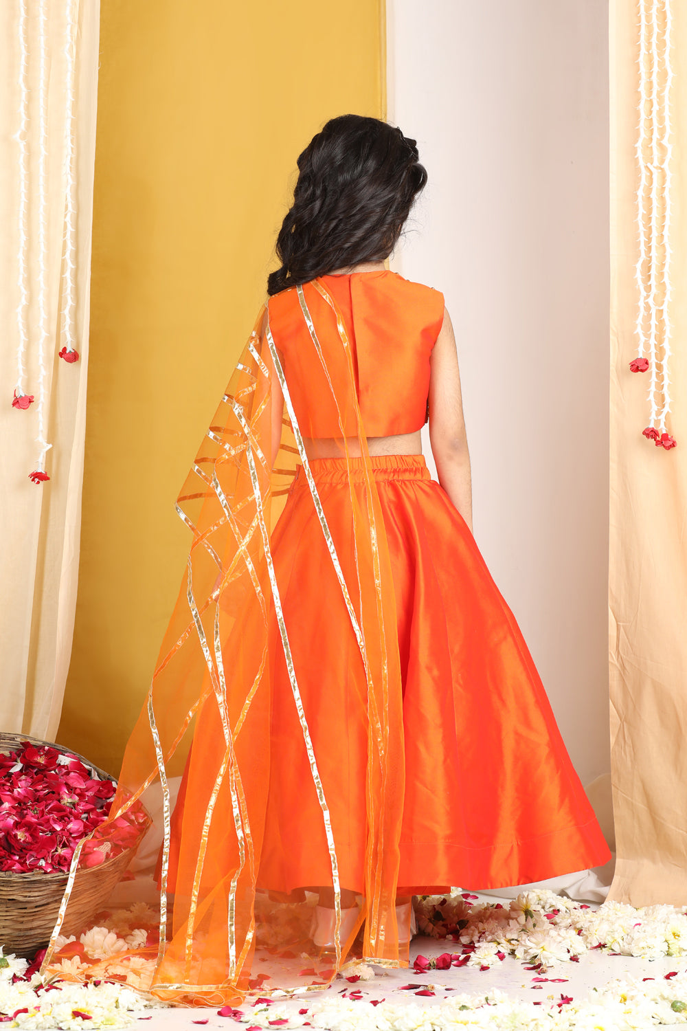 Hand Emboidery Blouse With Attach Duppatta