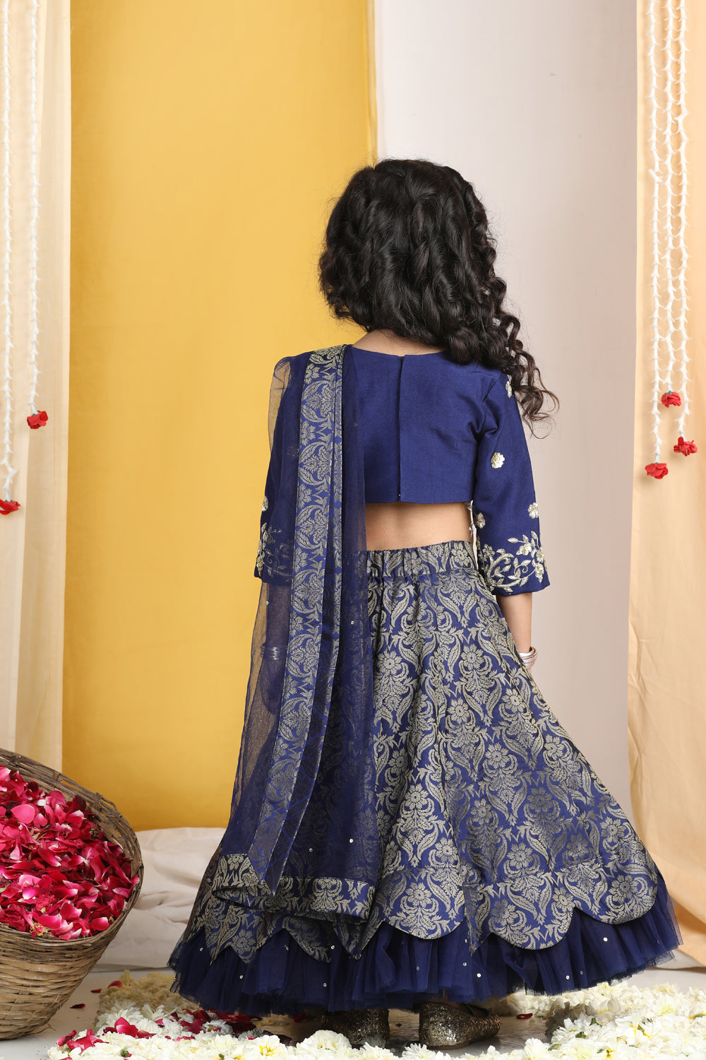 Zardozi Work With Lehanga