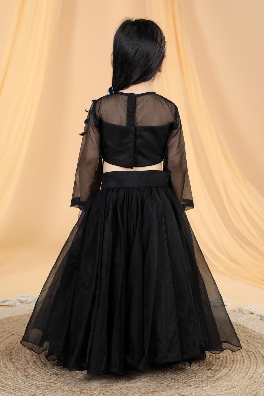 3D Butterfly Lehenga