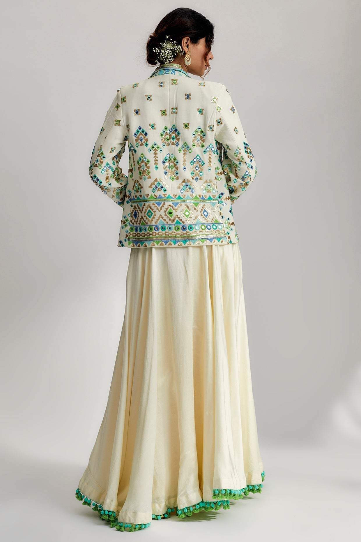 Laira Blazer Set Sith Victorian Skirt