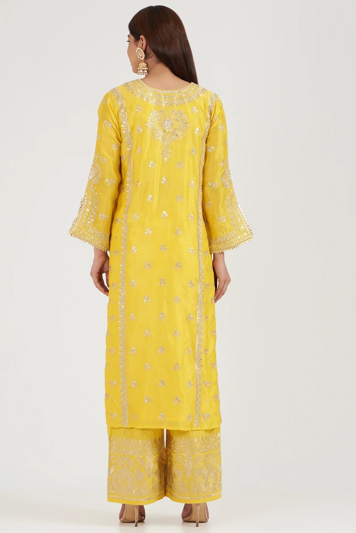 New Rati Yellow Palazzo Set
