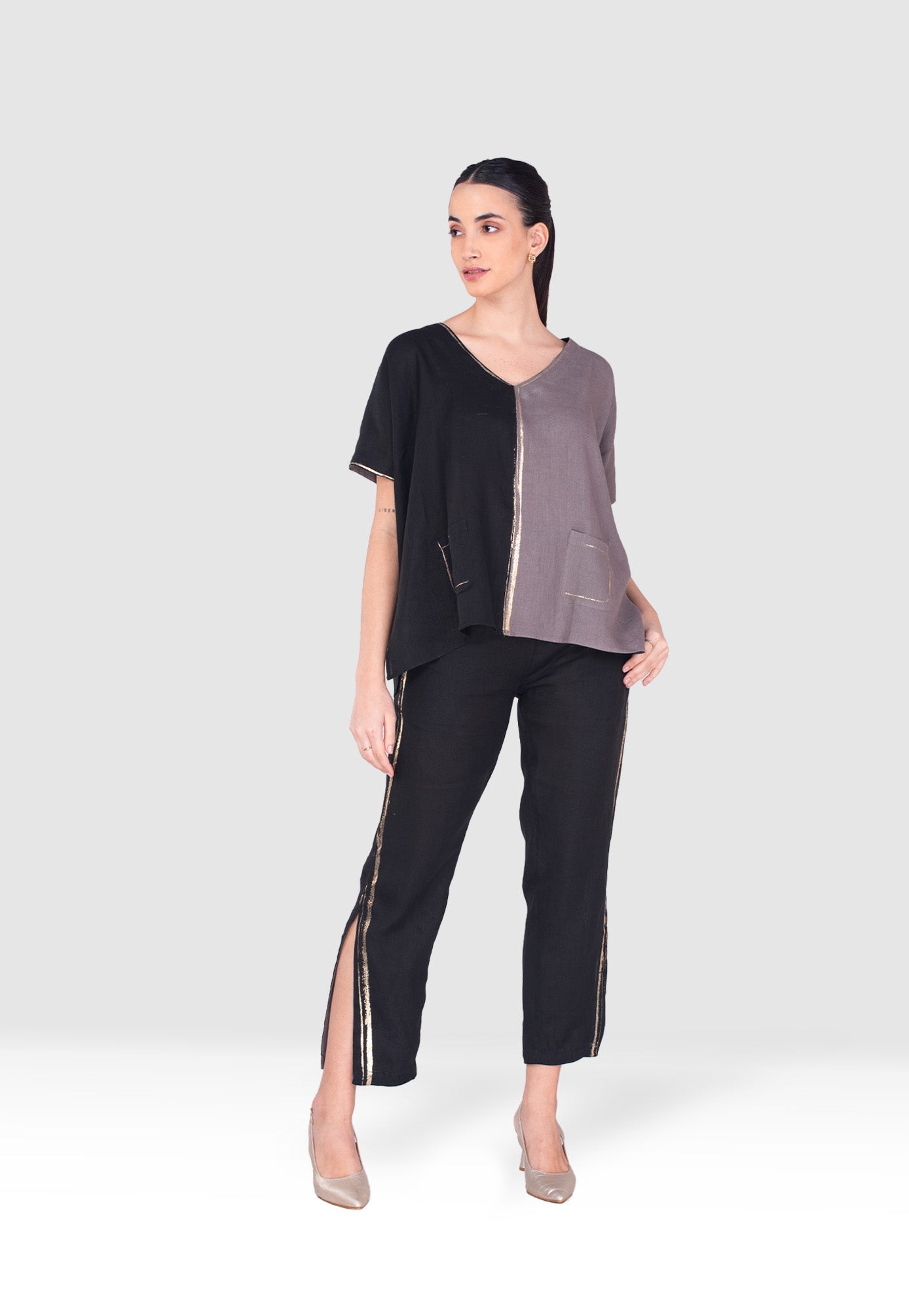 Glided Edge Square Co-Ord Set