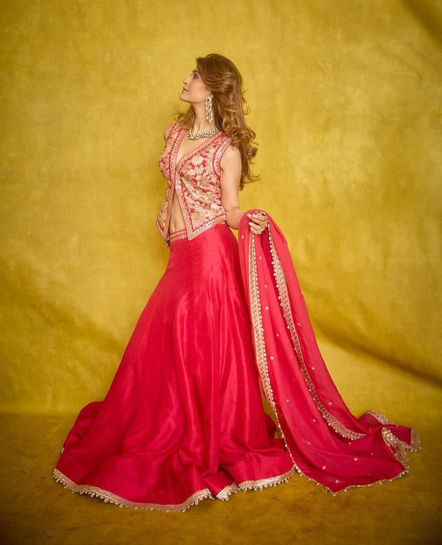 CY Gopi Vaid Akansha Skirt Set Front 2