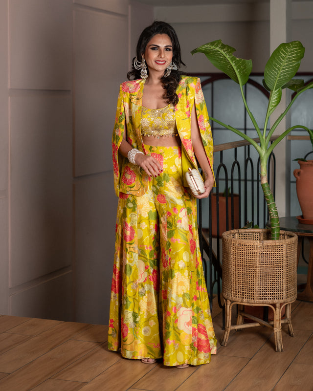 CY Gopi Vaid Mahek Blazer Set Front 3