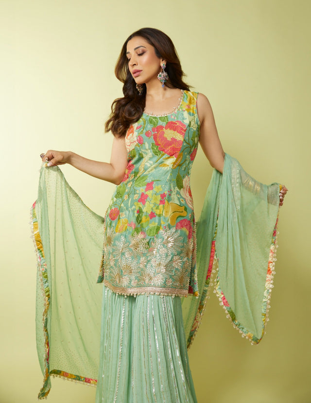 CY Gopi Vaid Sofina Sharara Set Front 3