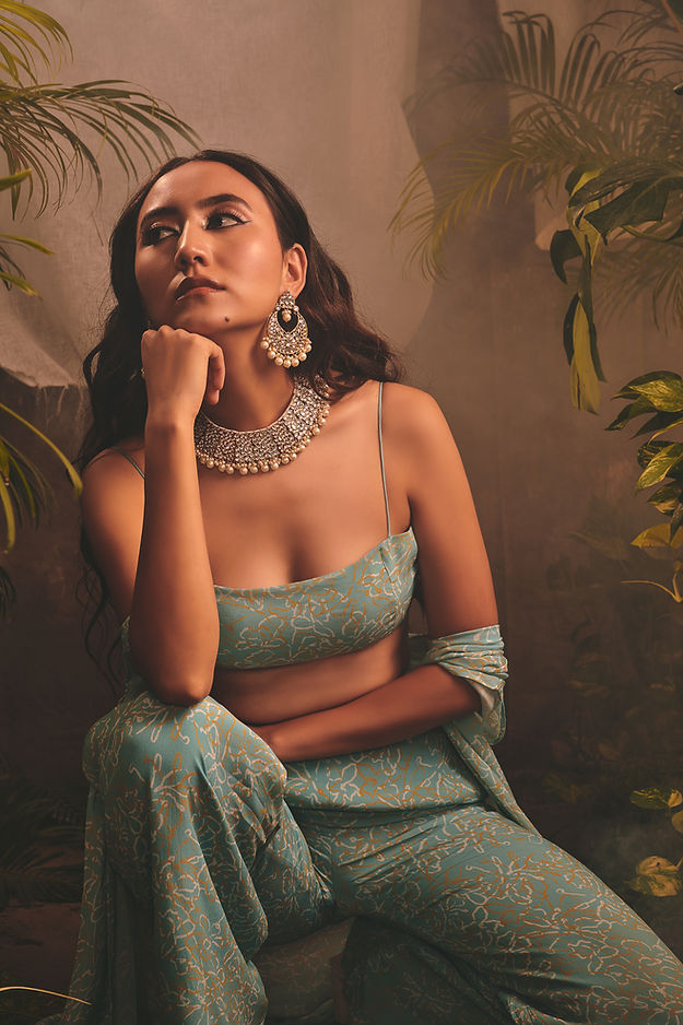 CY House Of Hiya Amorous Cape Set Closeup 1