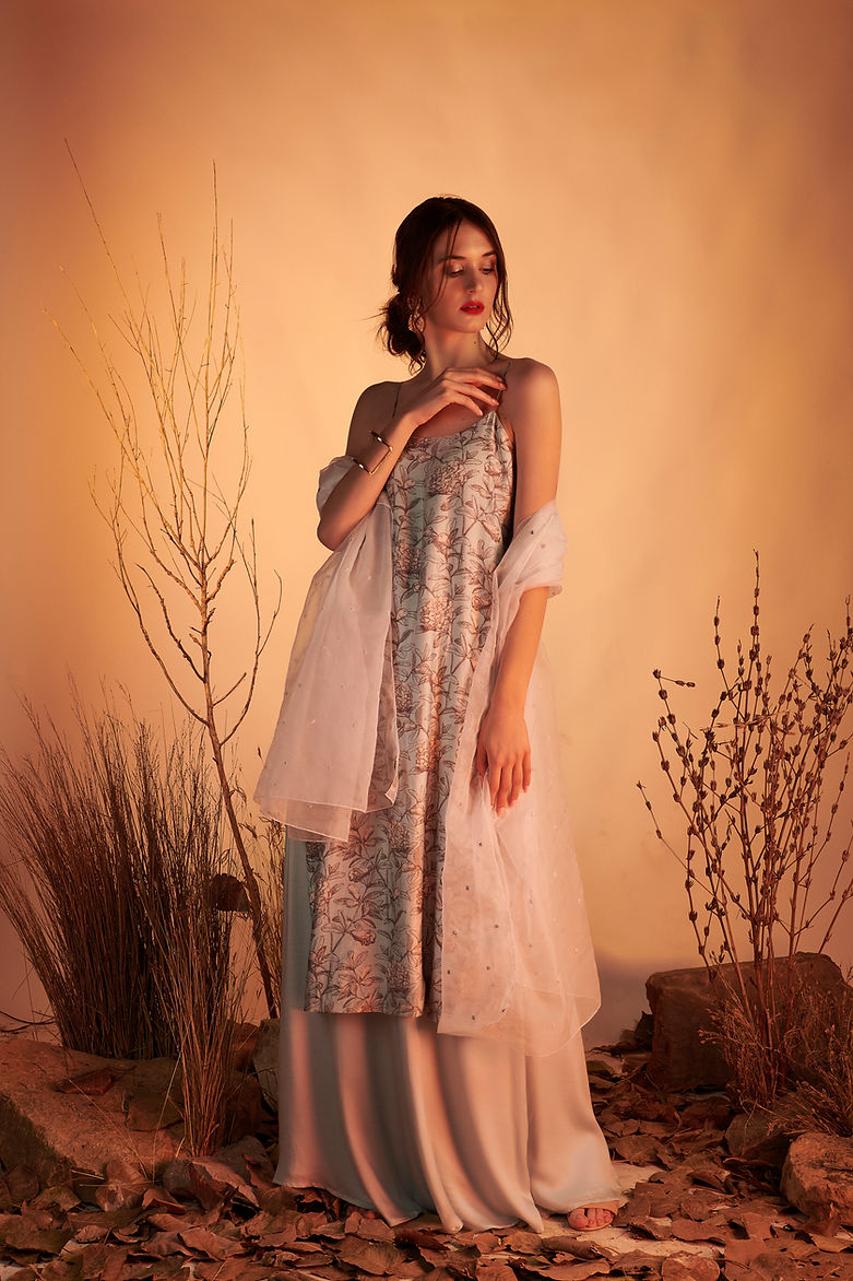 CY House Of Hiya Anaphora Sharara Set Front