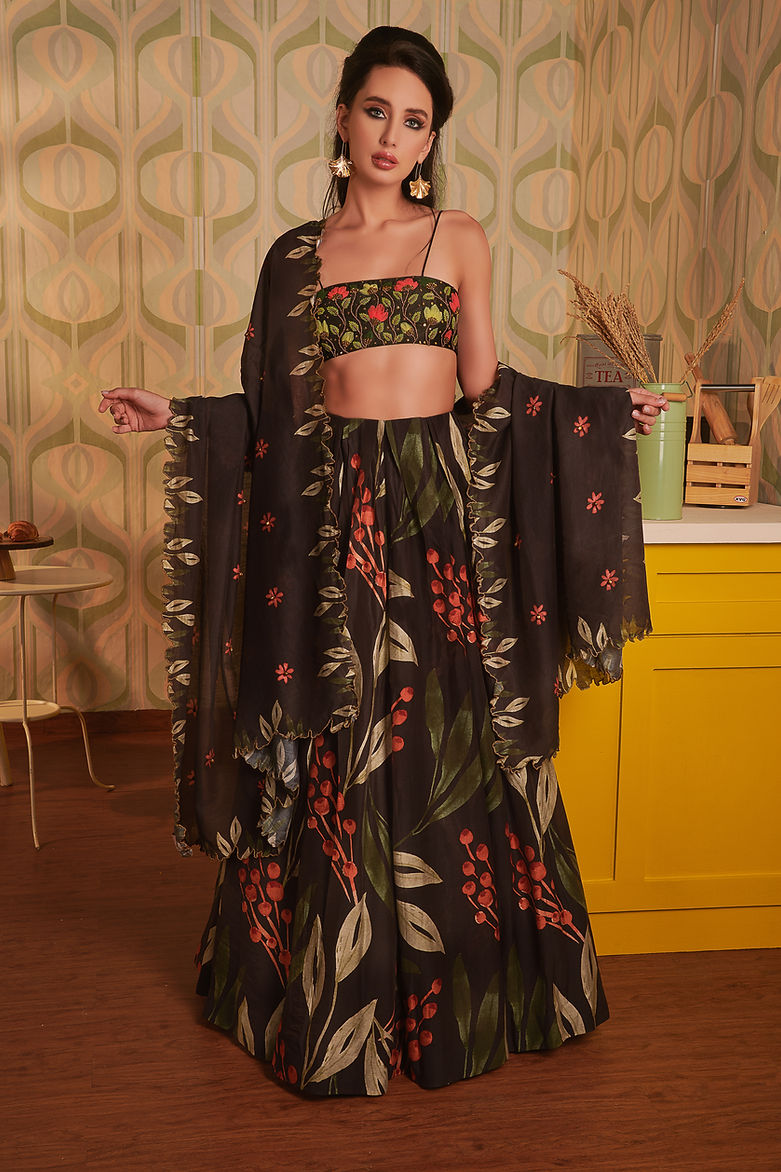 CY House Of Hiya Deja-Vu Lehenga Front