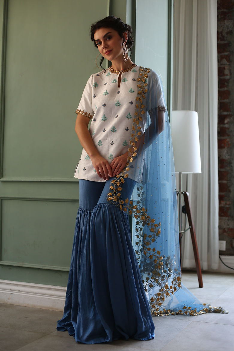 CY House Of Hiya Effloresce Sharara Front