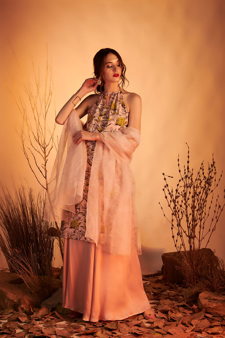 CY House Of Hiya Trochee Sharara Set Front